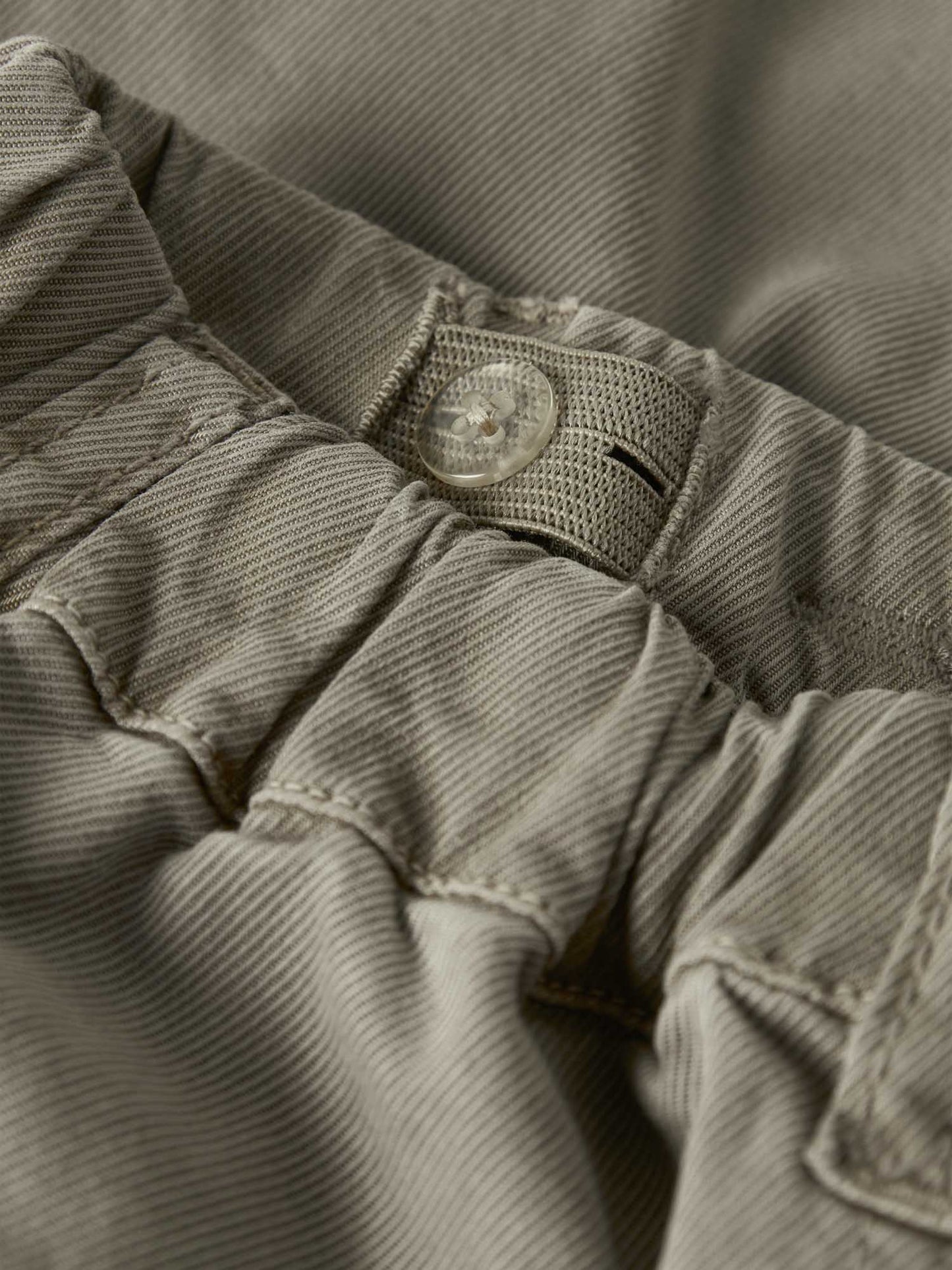 Name It Pantaloni cargo tapered beige per bambino unisex