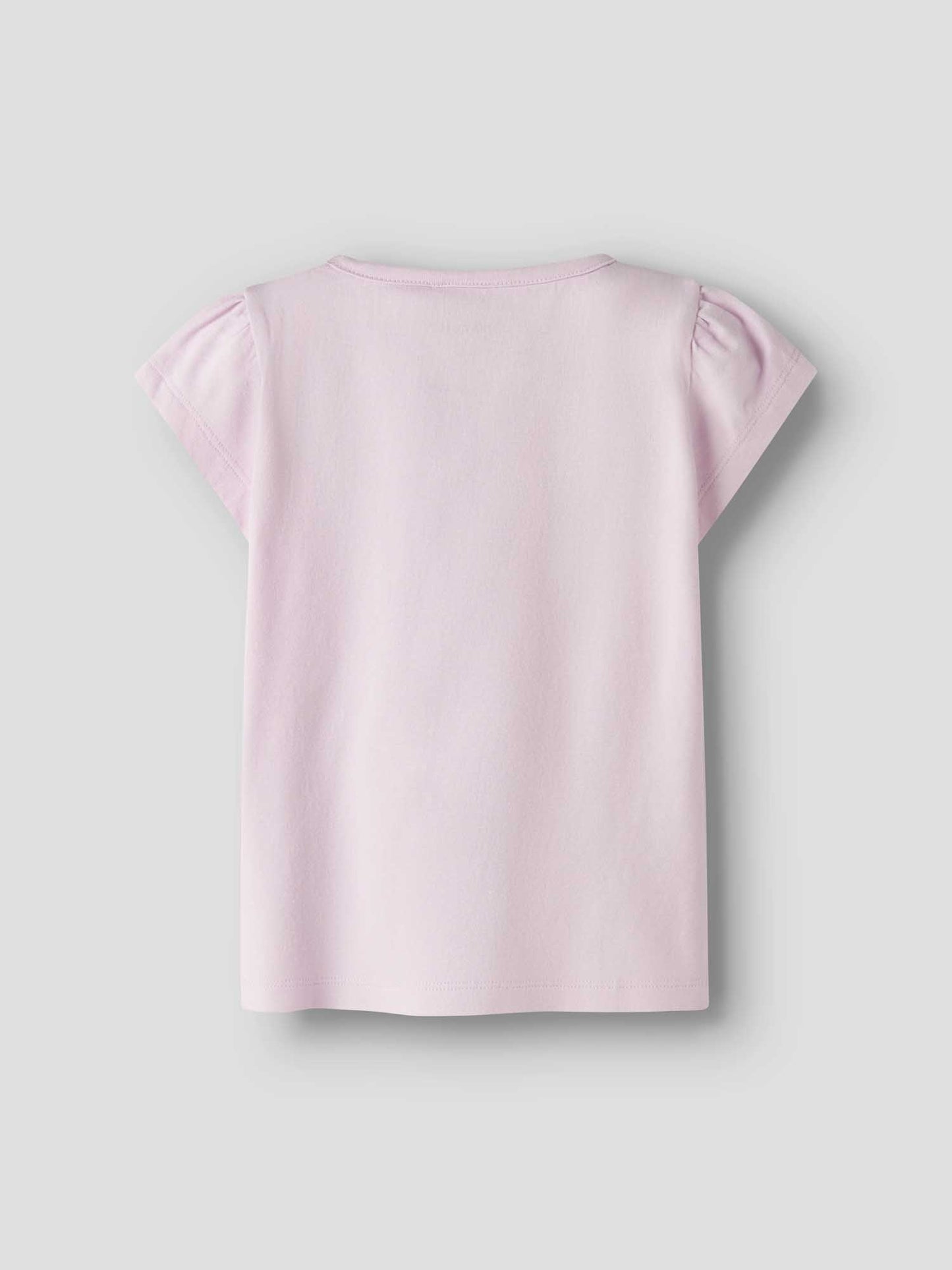 T-shirt unisex bambino Name It con stampa Stitch rosa