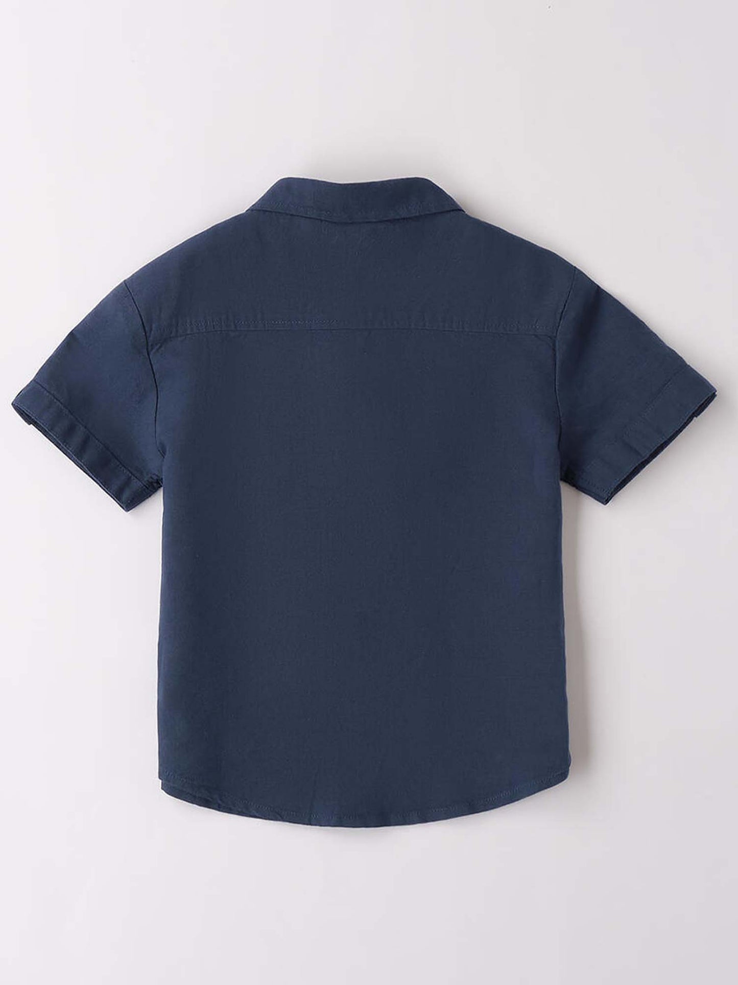 IDO CAMICIA LINO - BLU