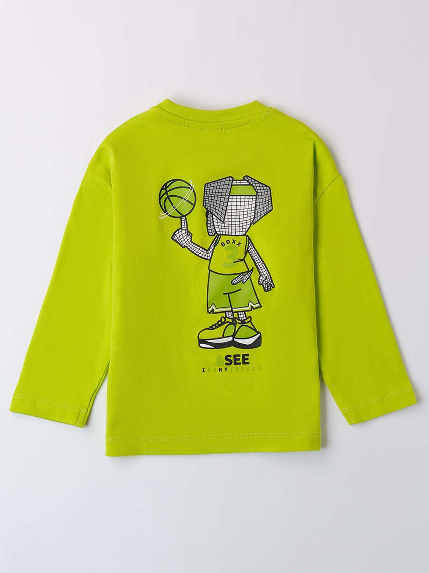 IDO T-SHIRT ML - LIME