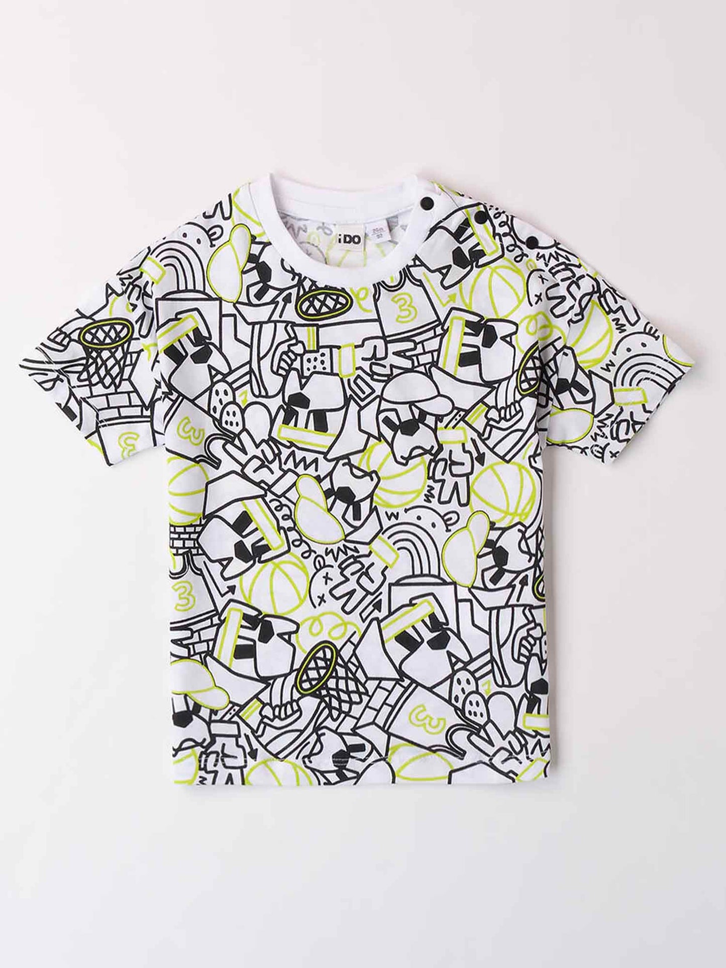T-SHIRT CON STAMPA IDO BAMBINO FANTASIA