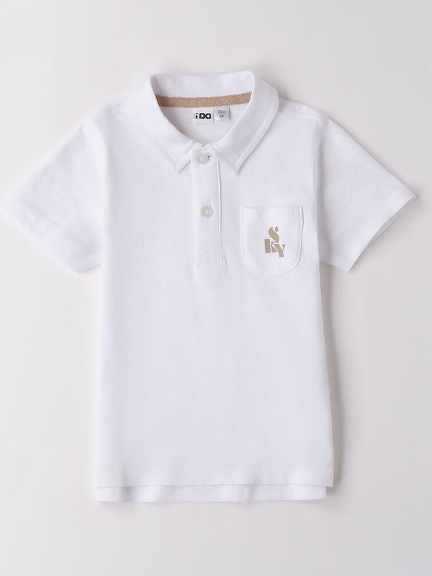 IDO POLO MM - BIANCO