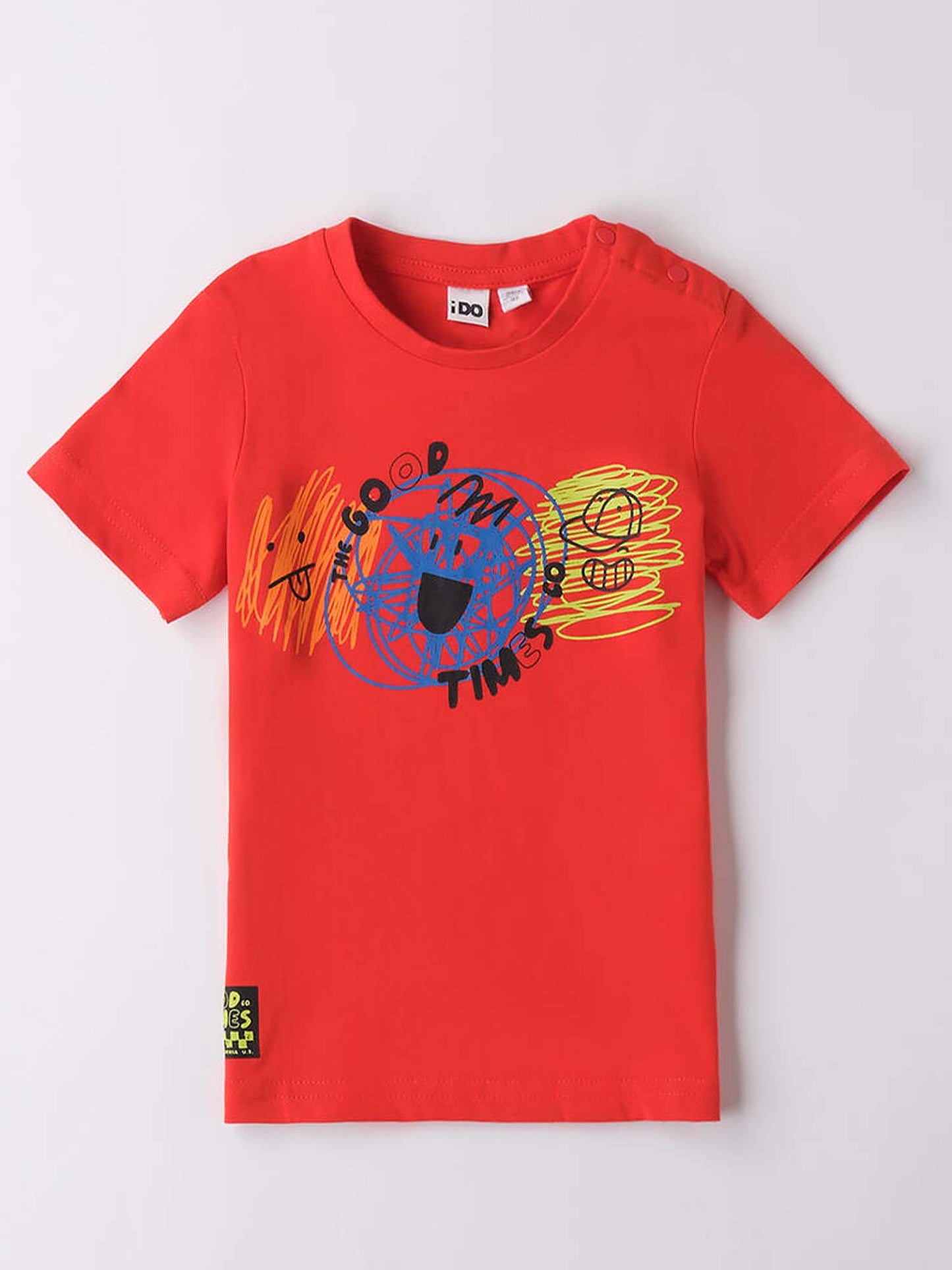 IDO T-SHIRT MM - ROSSO