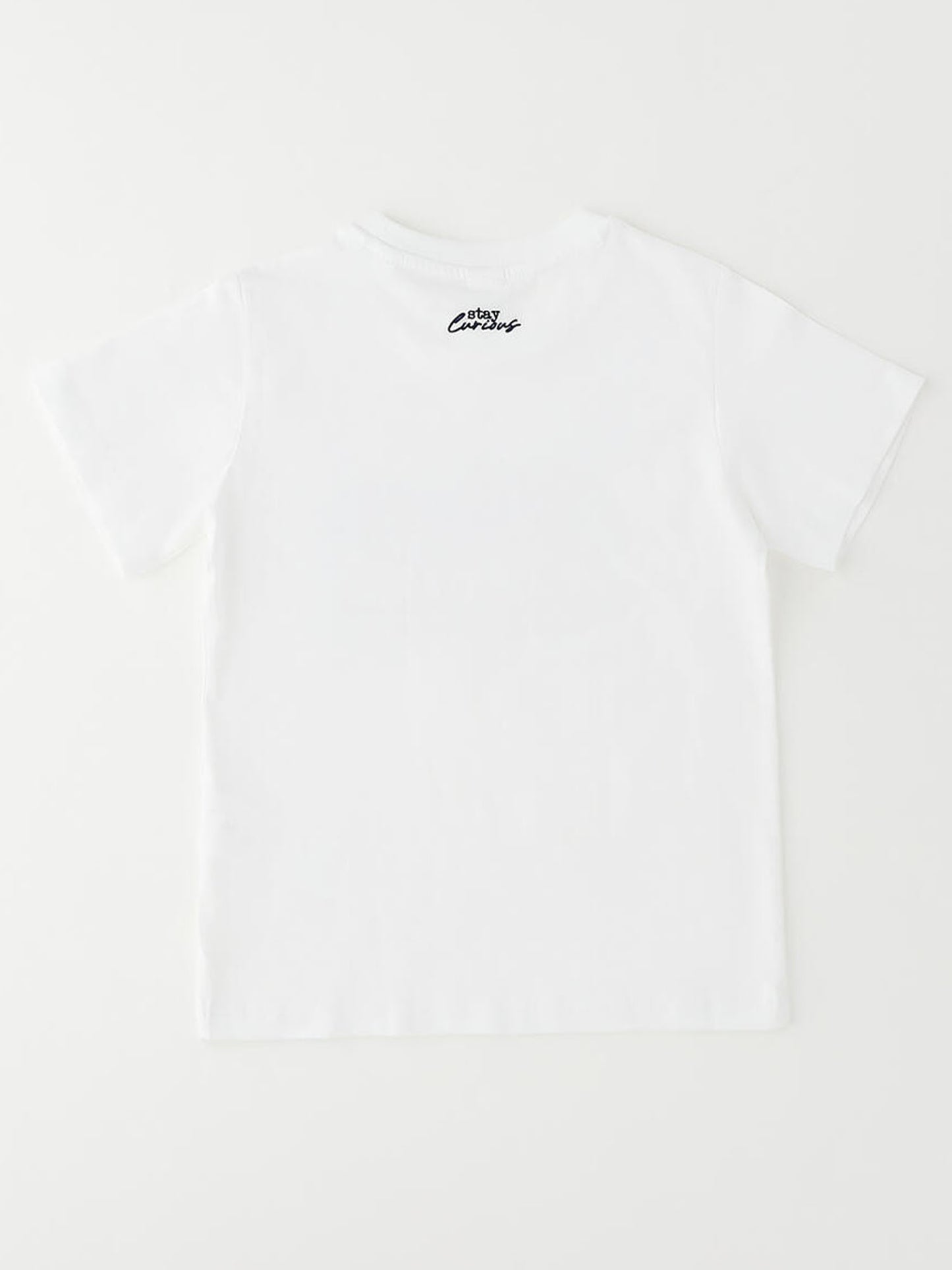 T-shirt unisex bambino bianca IDO, perfetta per la primavera