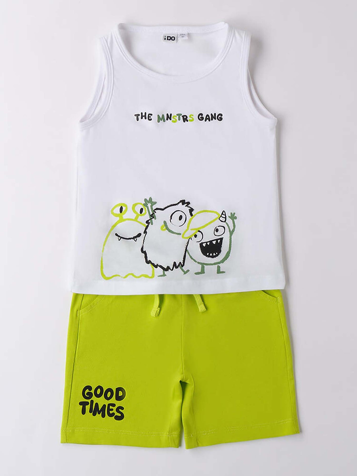IDO BTS CANOTTA+SHOR - BIANCO-VERDE