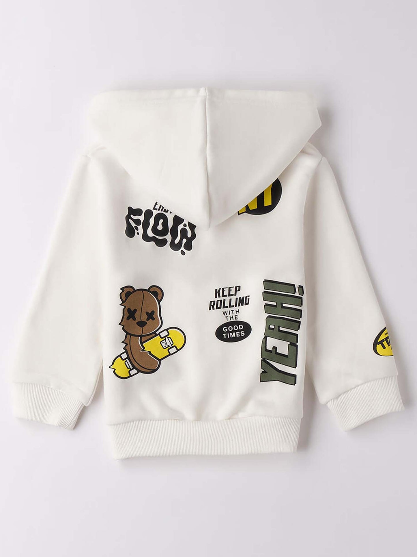 IDO FELPA ZIP CAPPUC