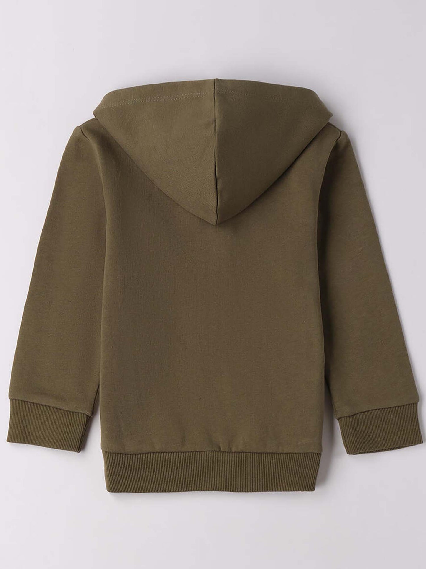 FELPA CON CAPPUCCIO BTS iDO DA BAMBINO VERDE