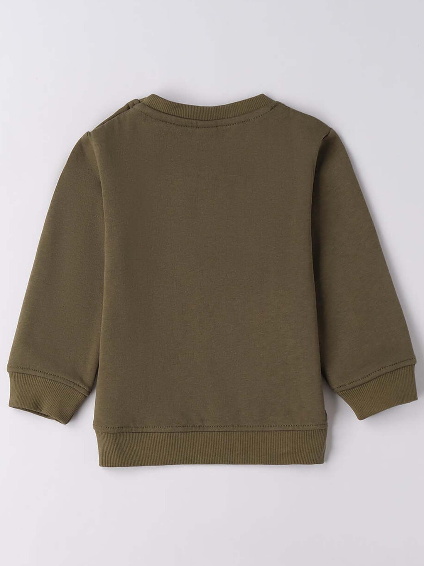 FELPA GIROCOLLO BTS iDO DA BAMBINO VERDE