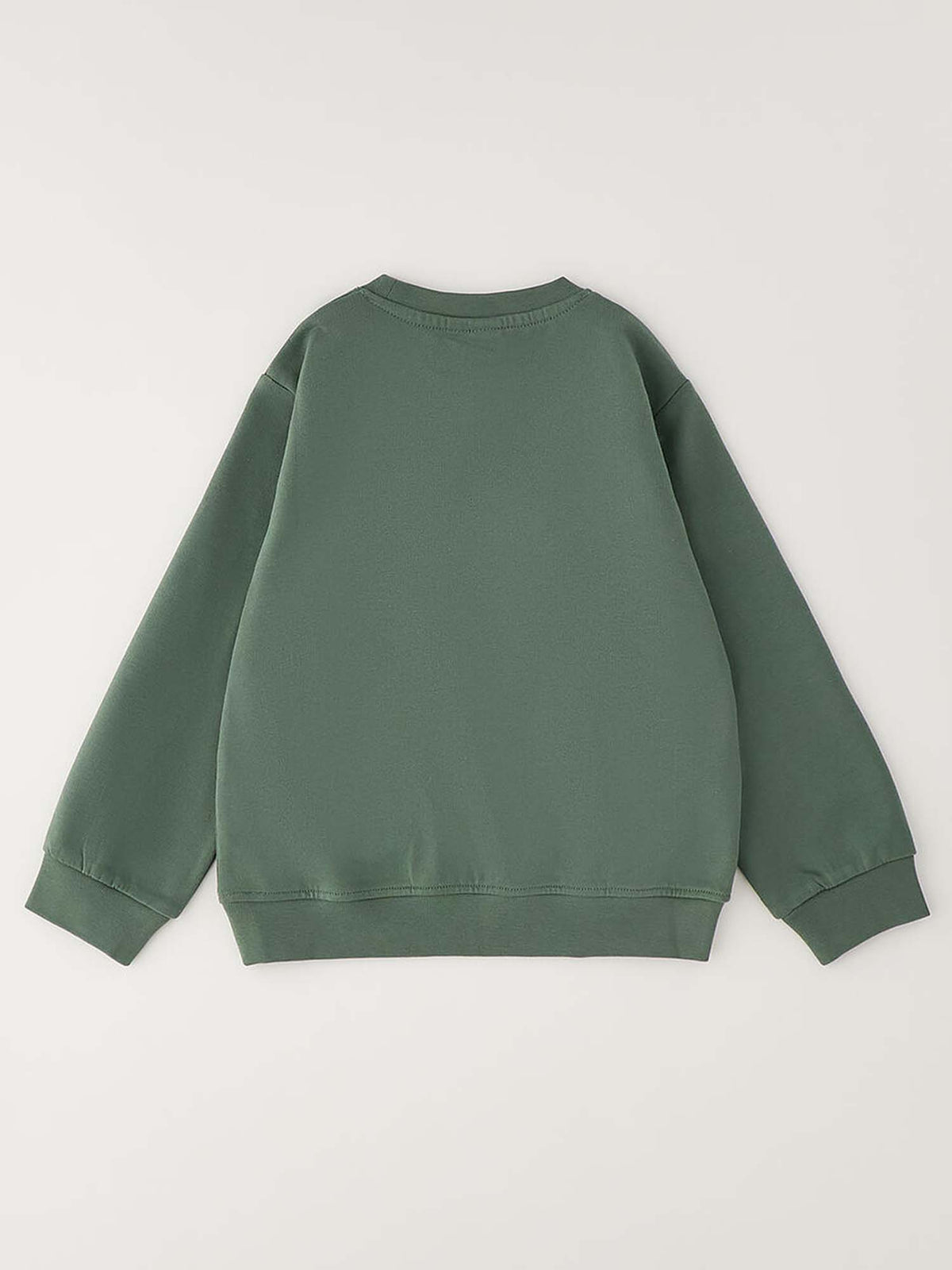 Ido 4H266 4717, felpa Unisex bambino verde