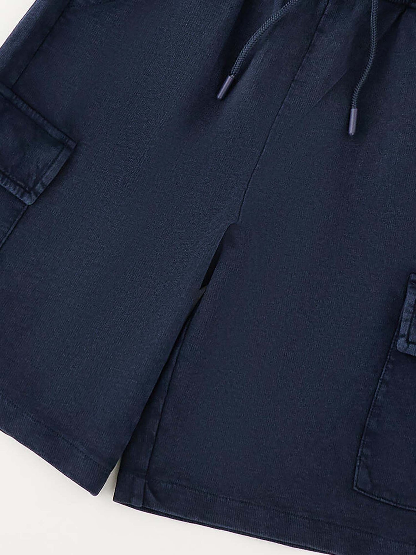 Bermuda felpa Ido in blu per bambino unisex