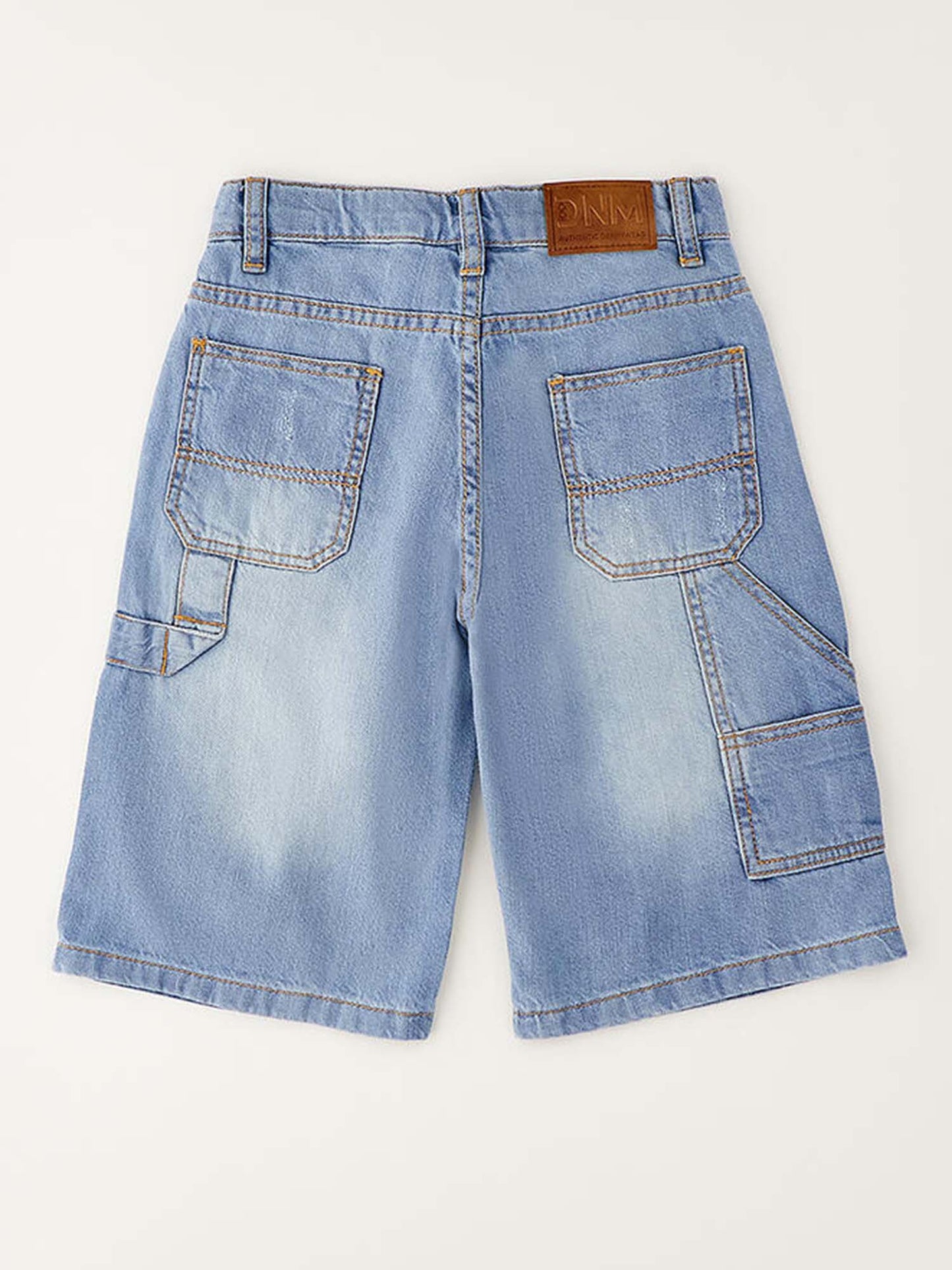 Bermuda Ido Carpente in denim per bambino unisex