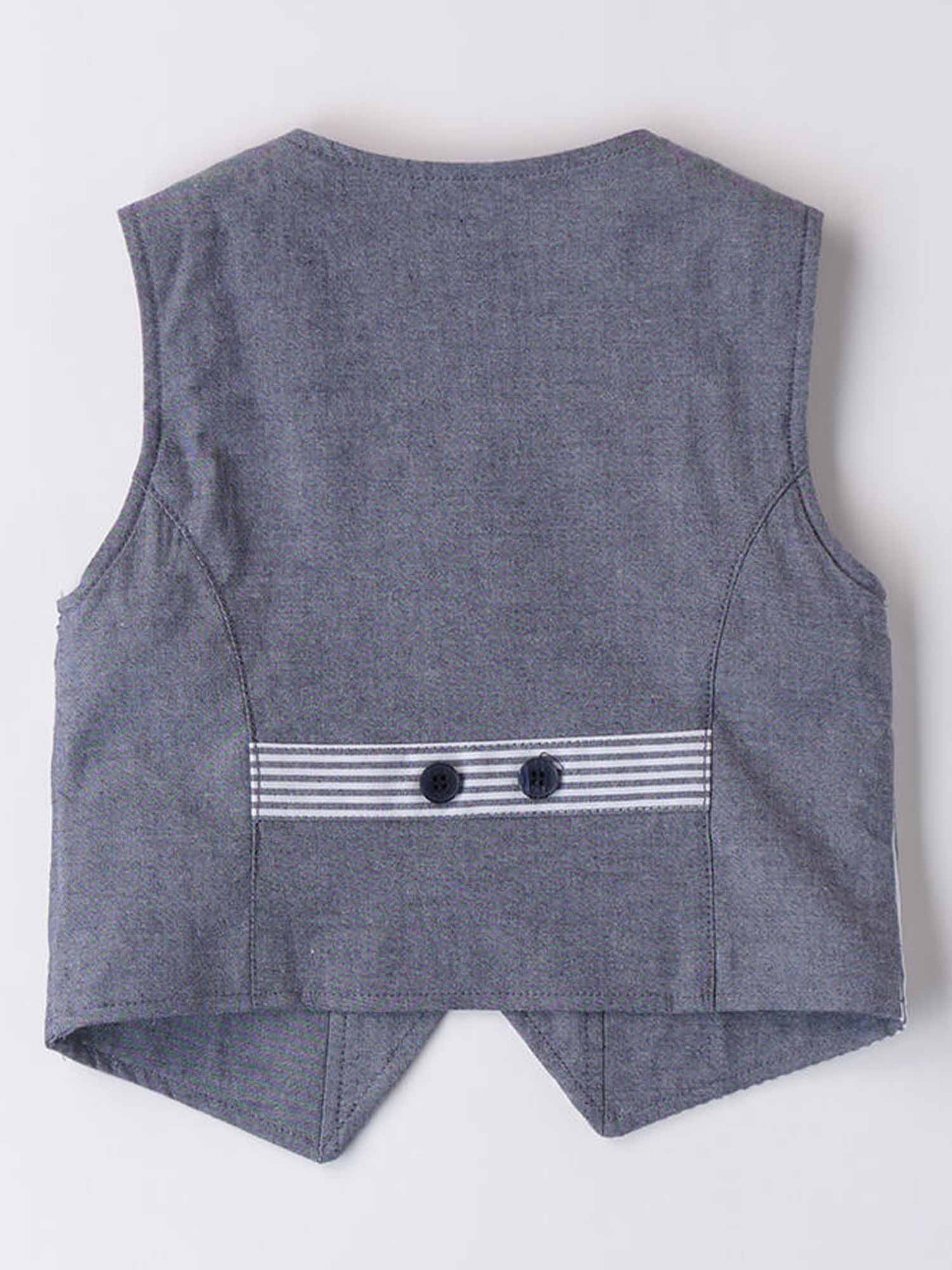 IDO GILET - BIANCO-BLU