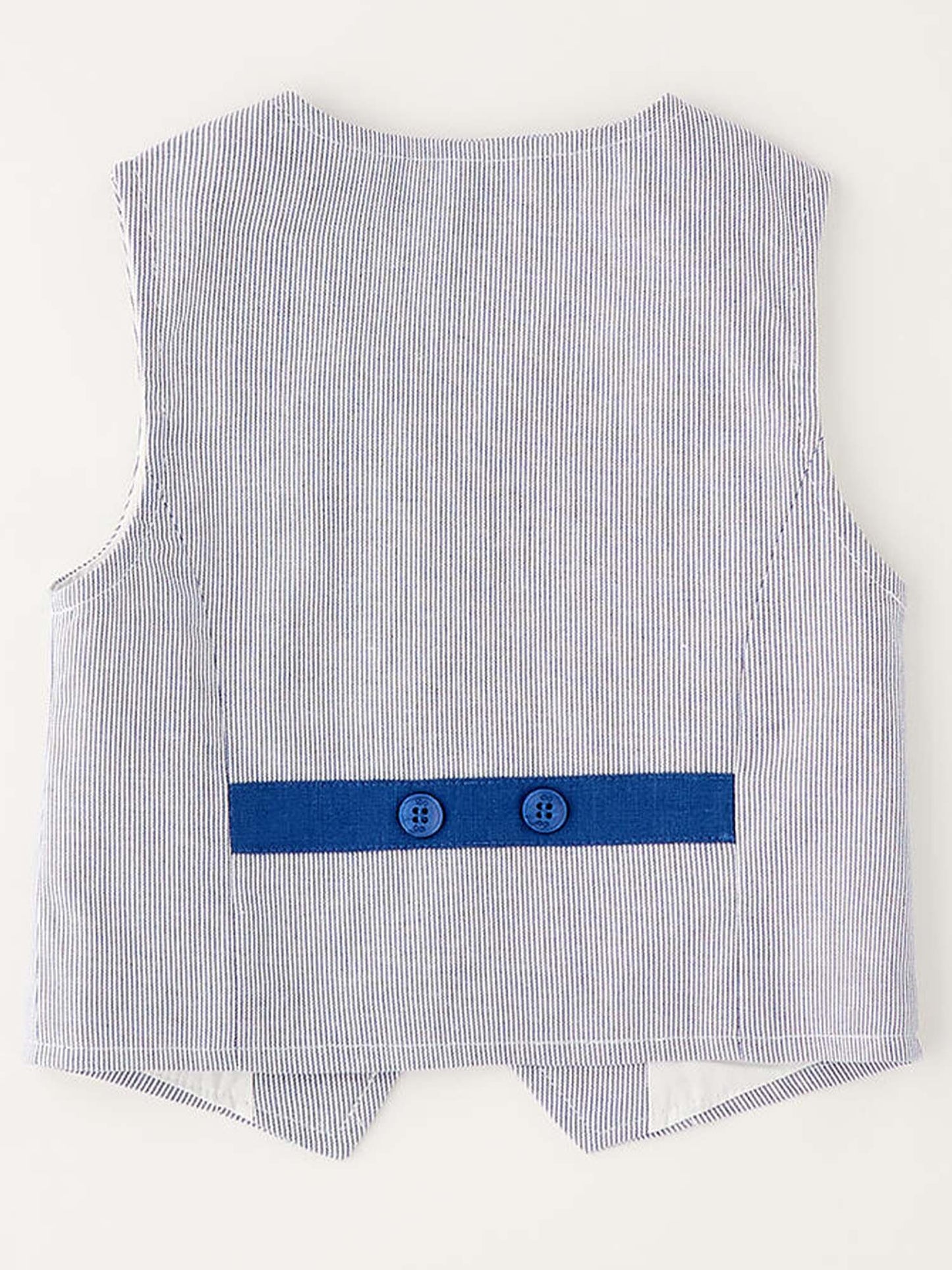 Gilet unisex bambino Ido azzurro per primavera estate