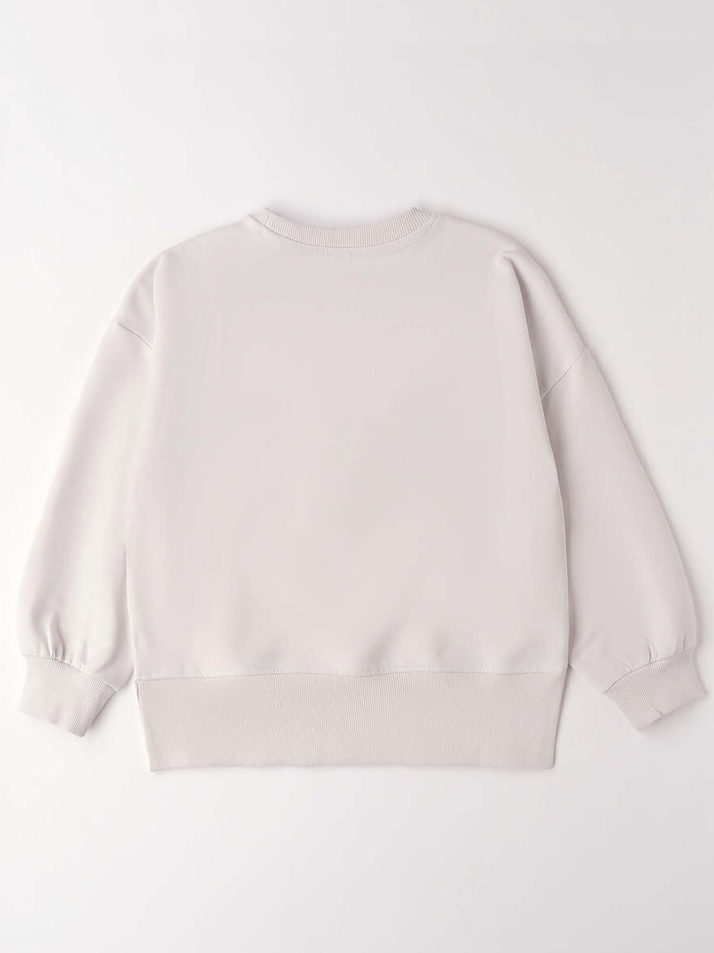 Felpa bianca IDO per bambino unisex, comfort e stile primaverile