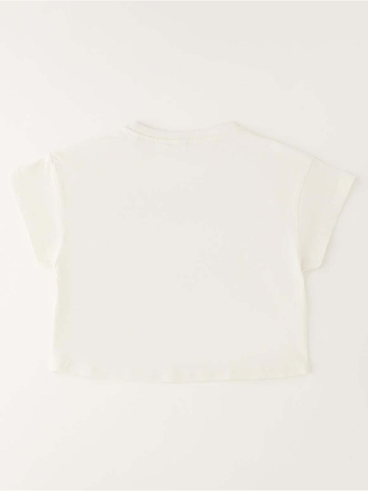 T-shirt beige unisex bambino Ido per la primavera-estate