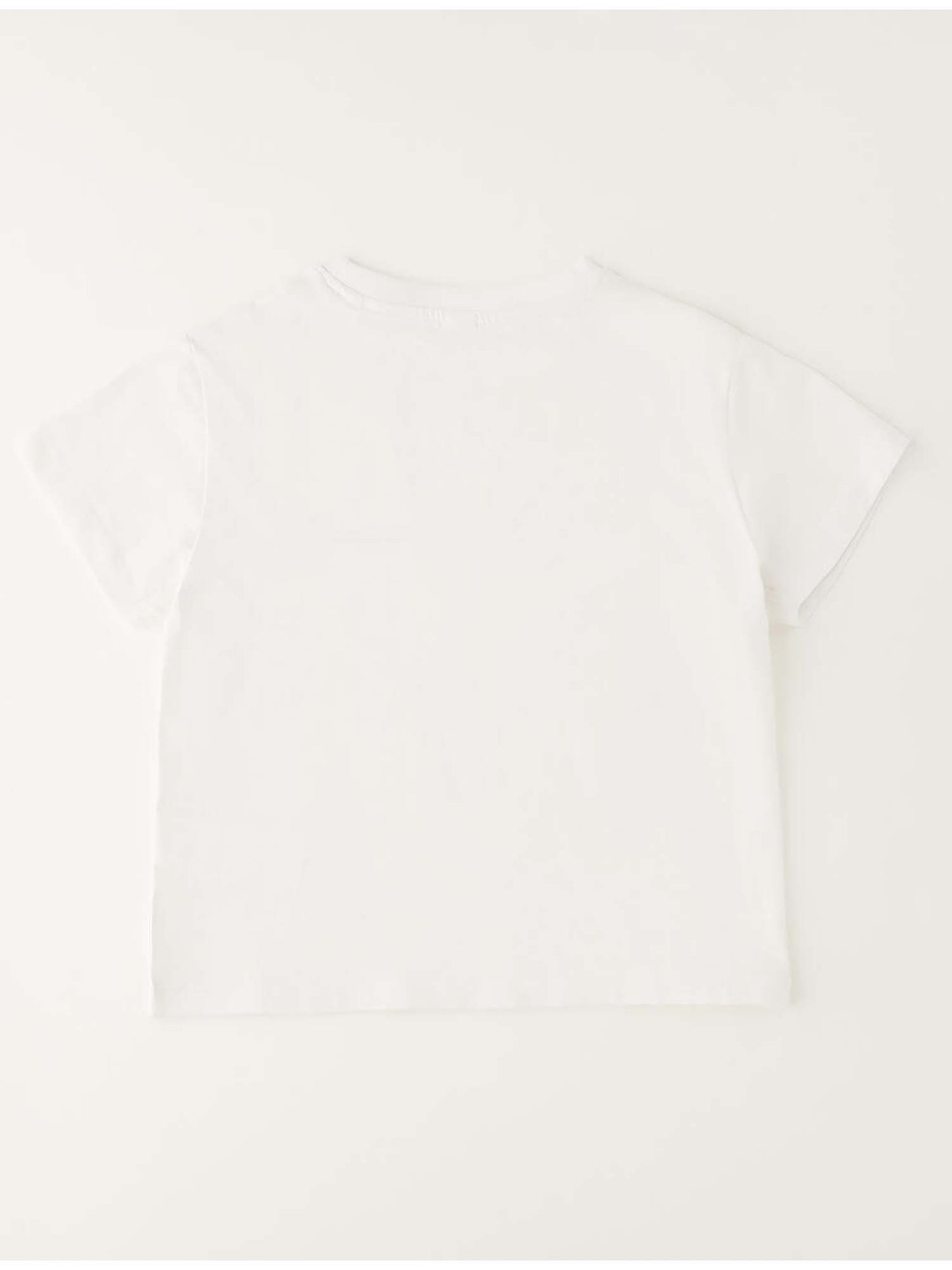 Ido t-shirt bianca a maniche corte unisex bambino