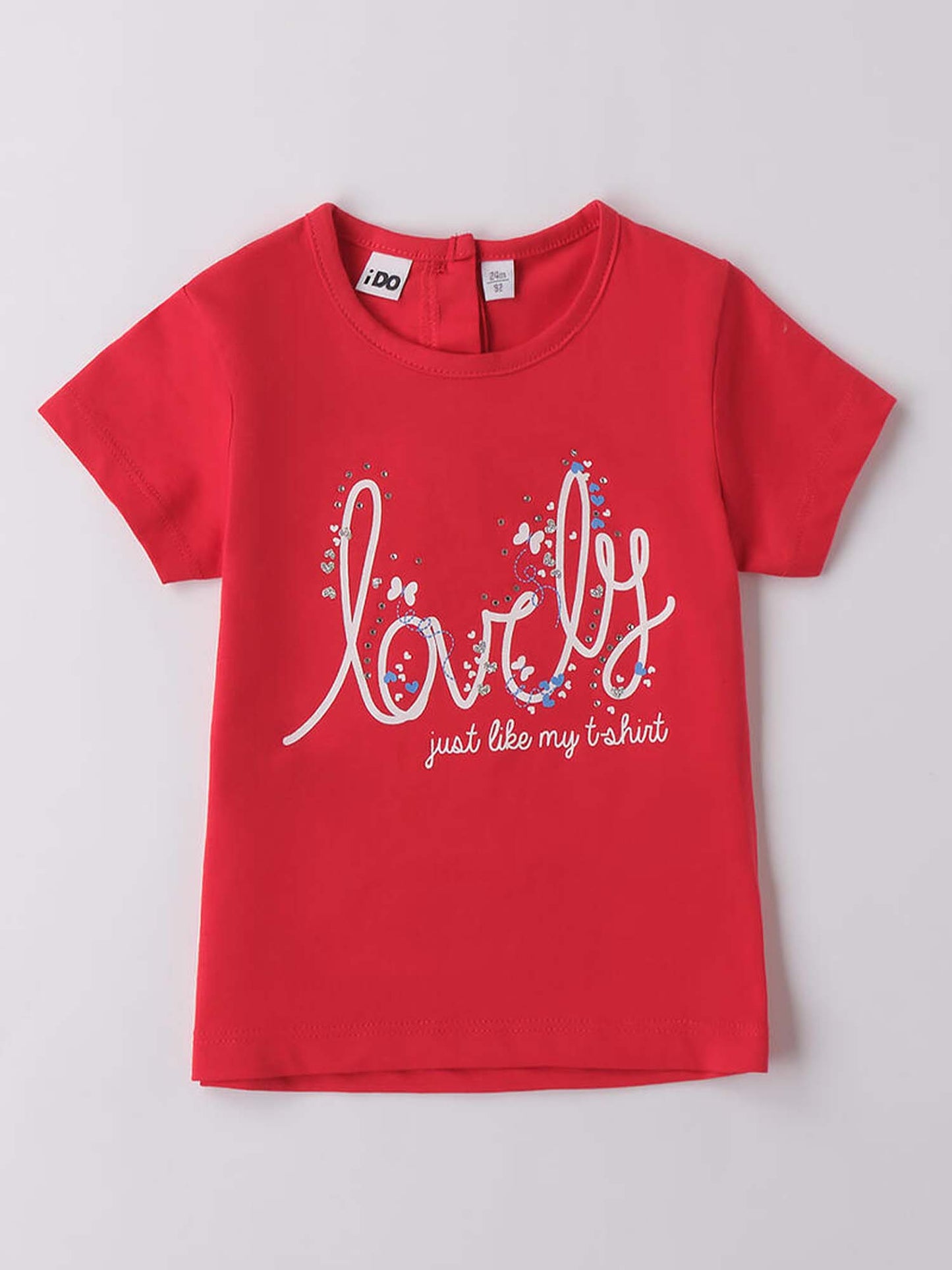 IDO BTS T-SHIRT MM - ROSSO