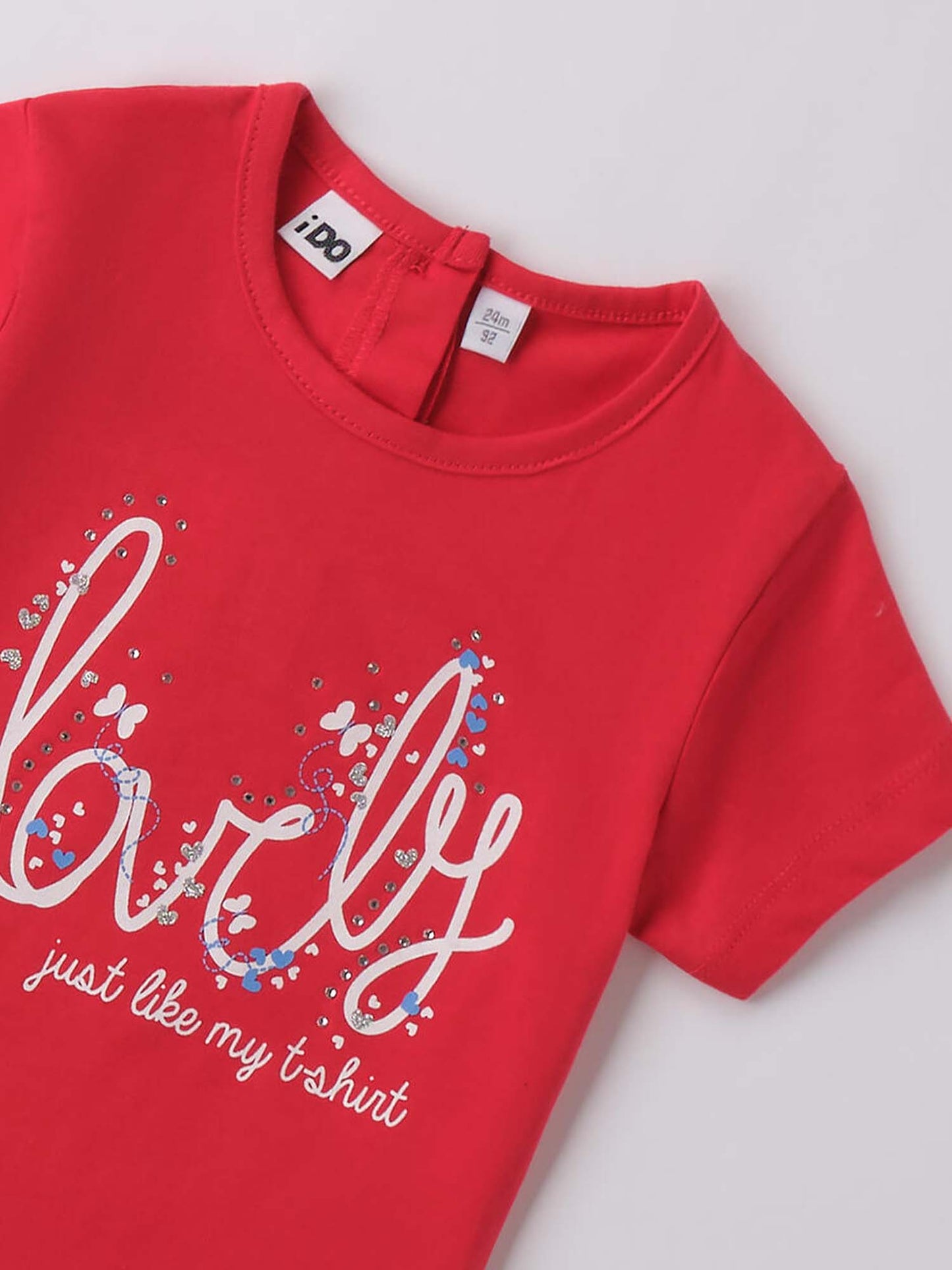 IDO BTS T-SHIRT MM - ROSSO