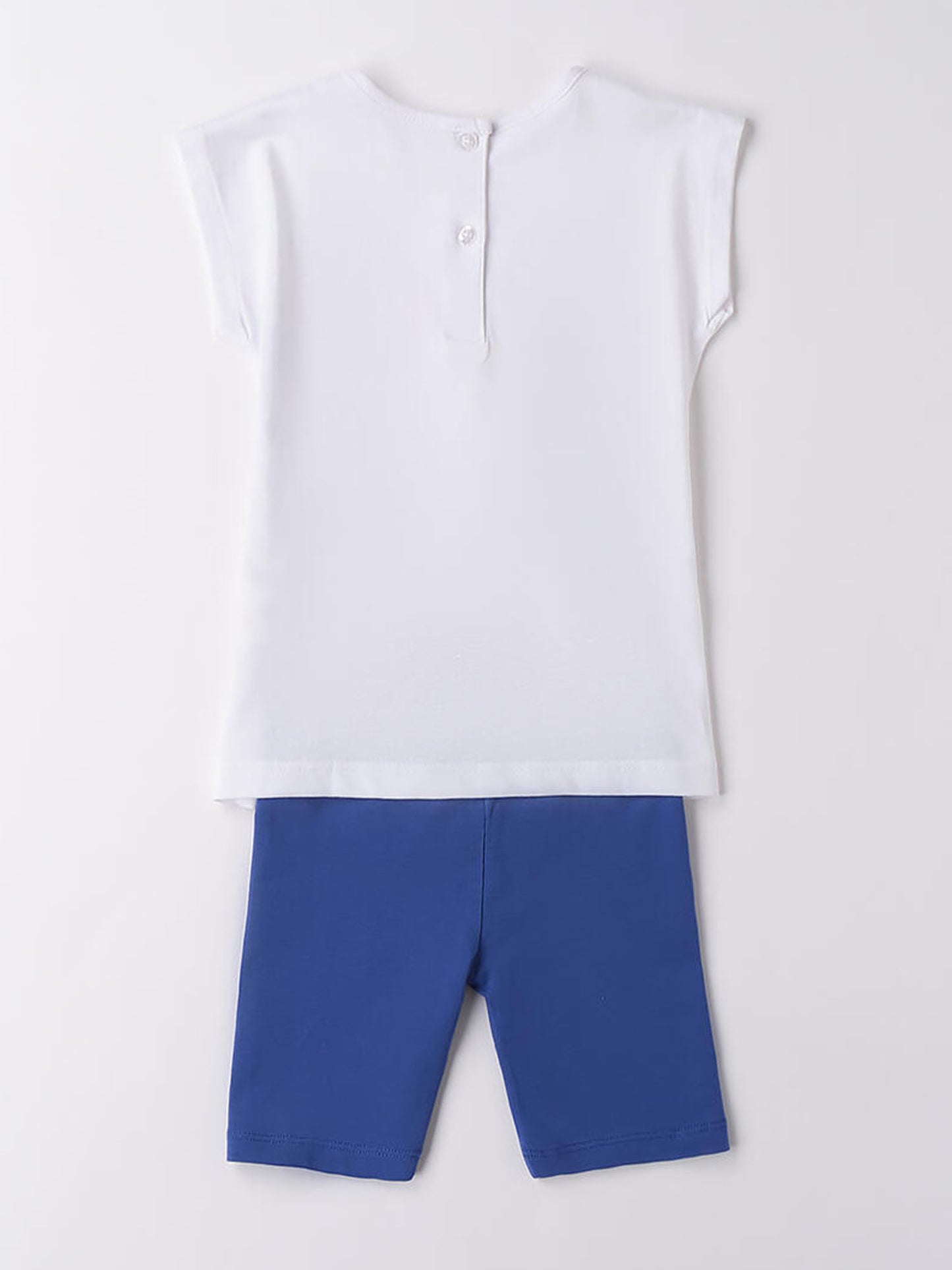 IDO BTS T-SHIRT+SHOR - BIANCO-BLU