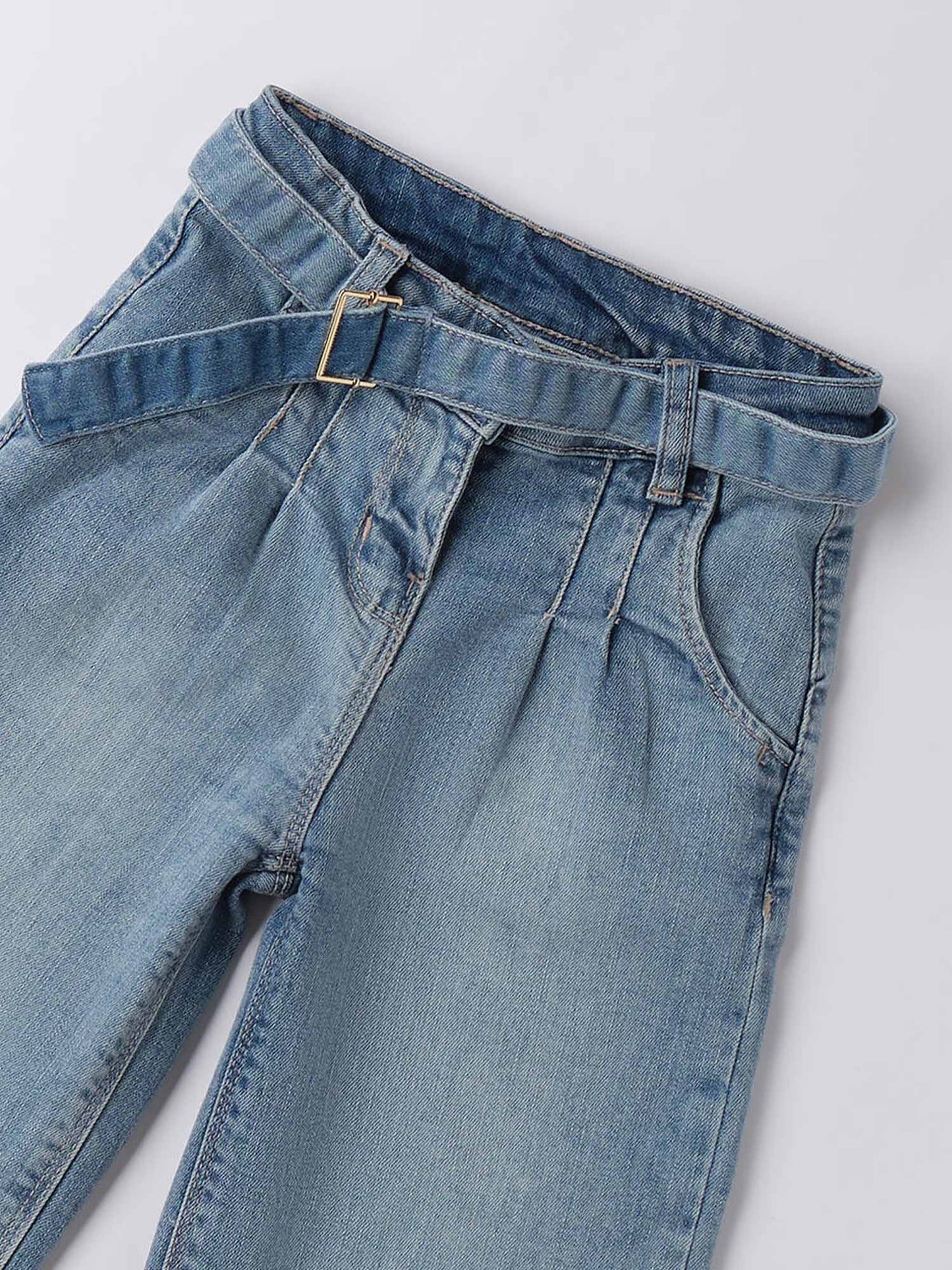 DENIM IDO DA BAMBINA JEANS CHIARO