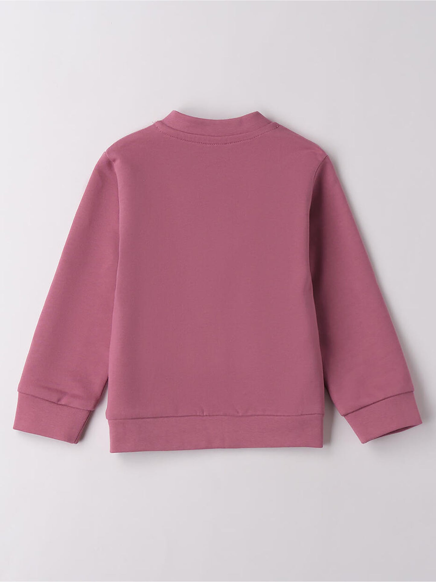 FELPA BTS CON ZIP iDO BAMBINA ROSA