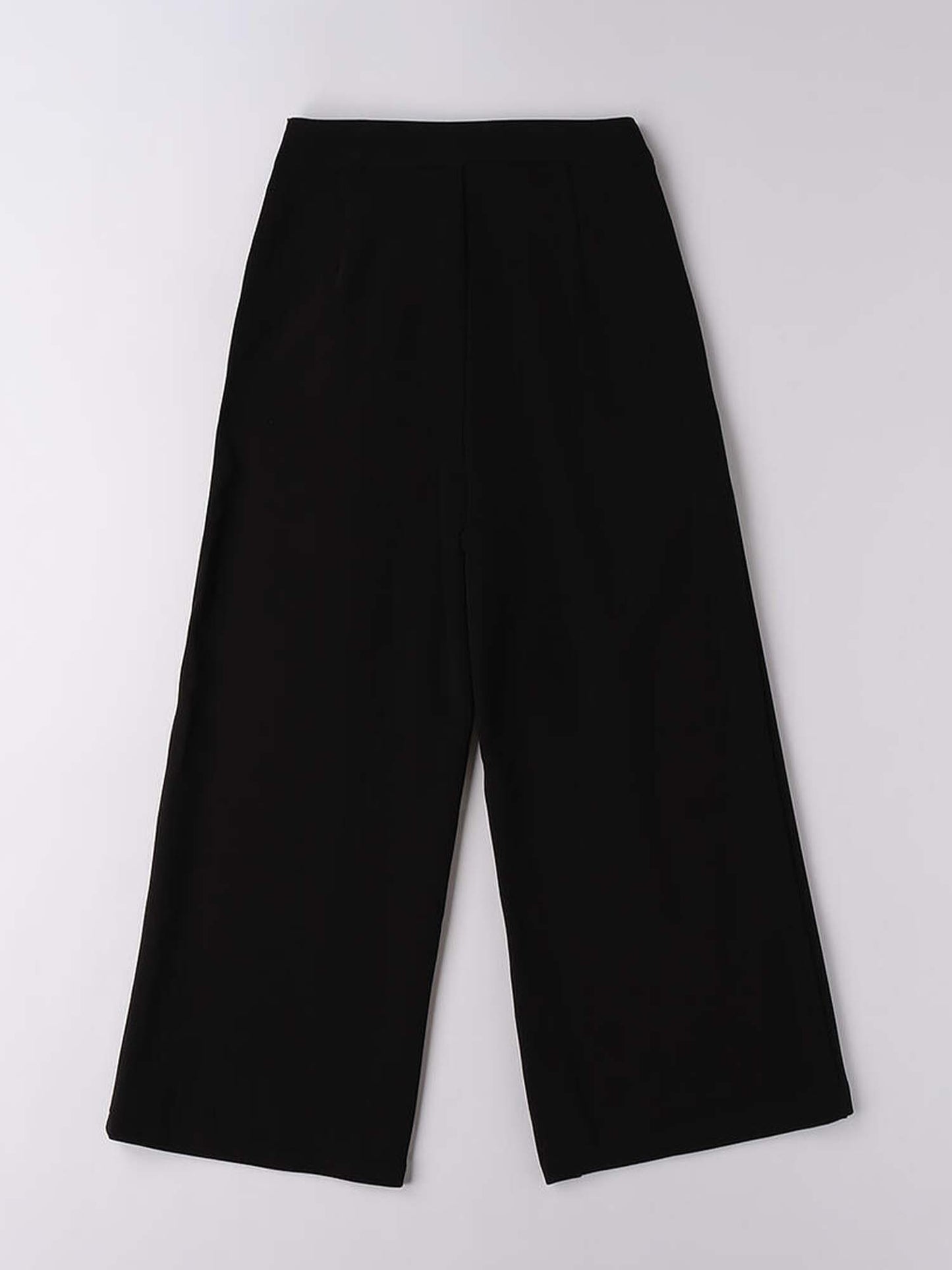 PANTALONE WIDE LEG iDO DA BAMBINA NERO