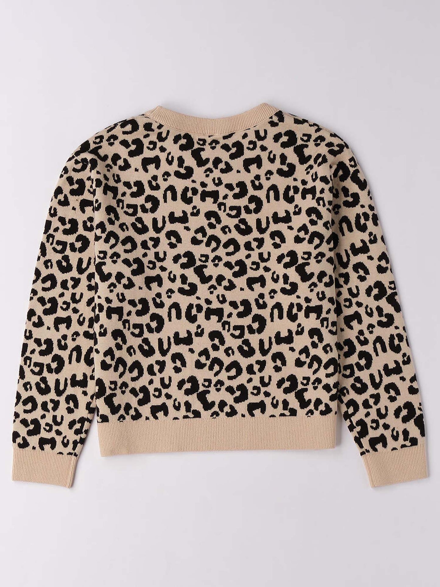 PULLOVER GIROCOLLO iDO DA BAMBINA MACULATO