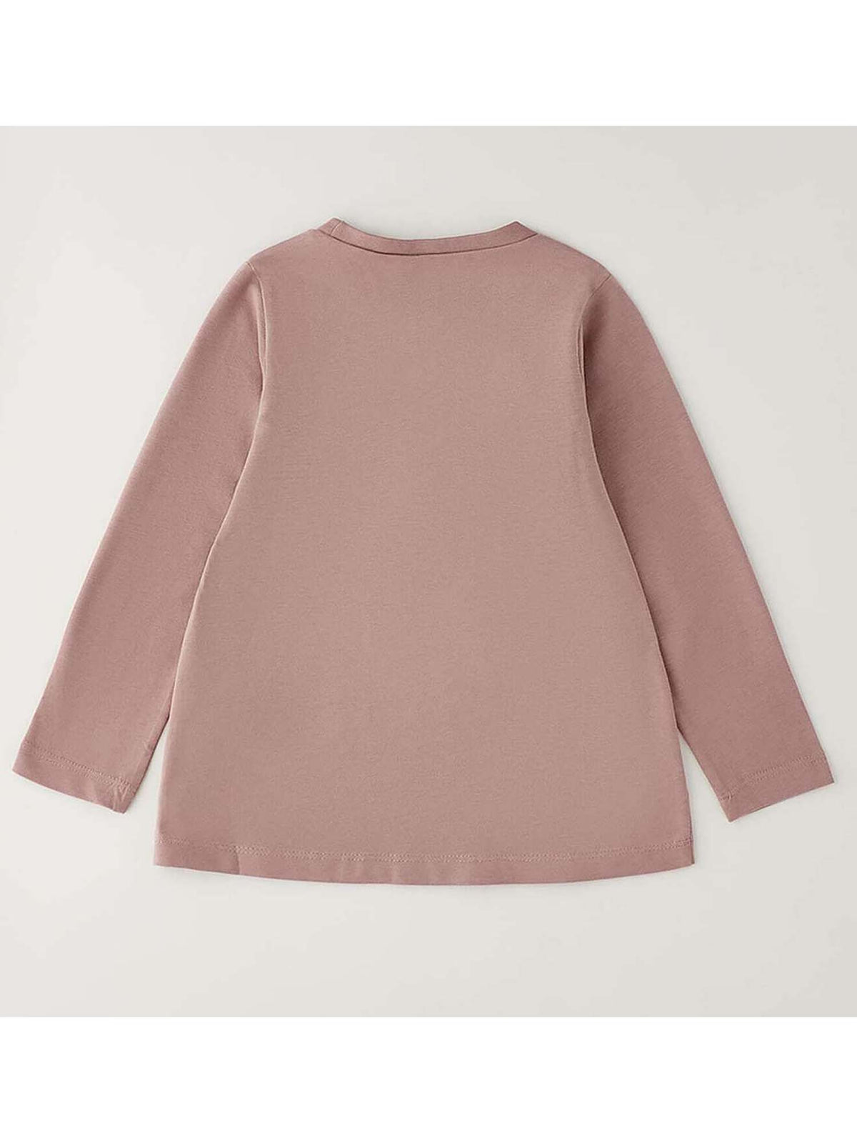Ido BTS, t-shirt a maniche lunghe da bambina rosa