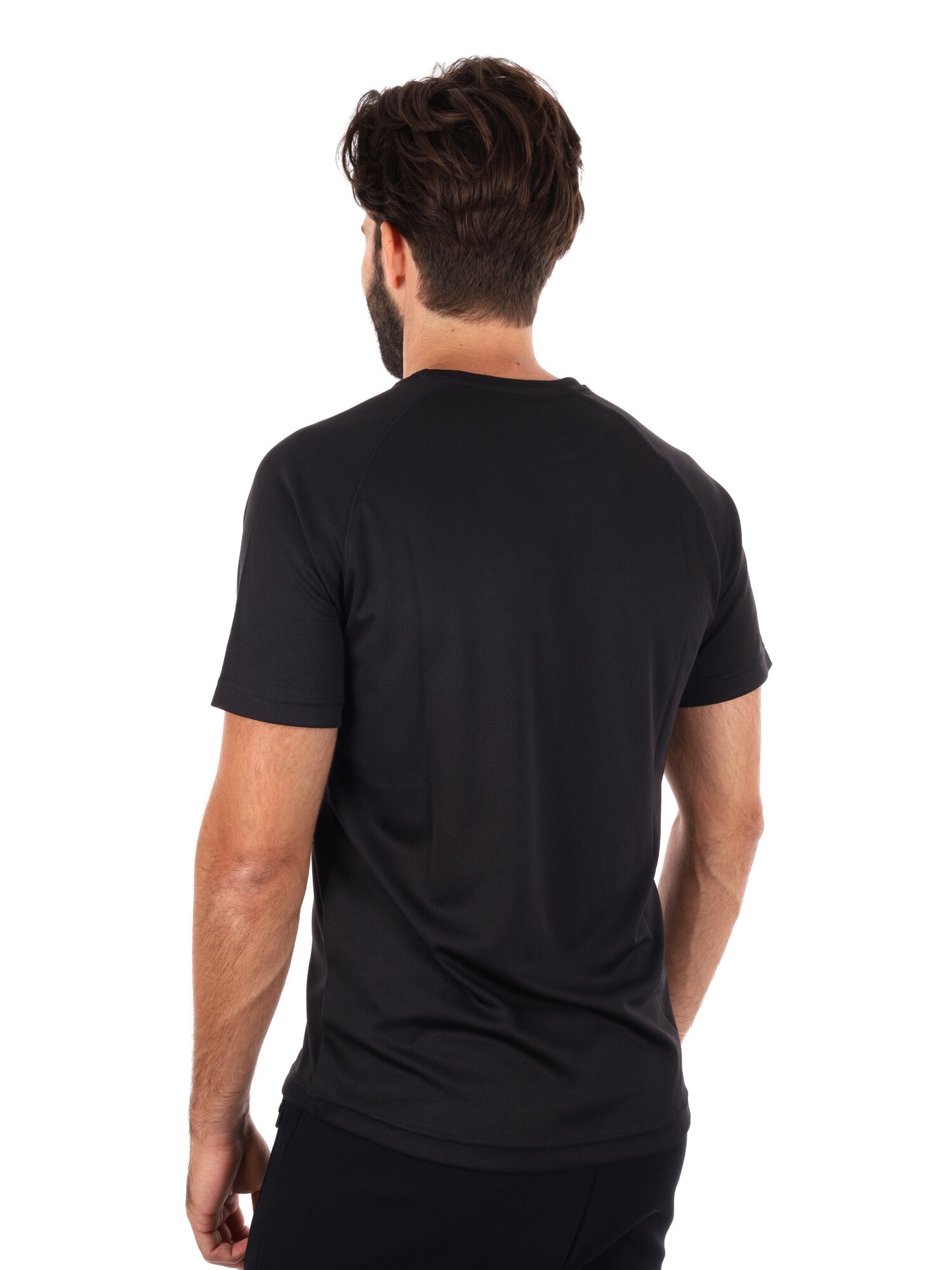 T-SHIRT RUNNING MARTIN ENERGETICS DA UOMO NERO