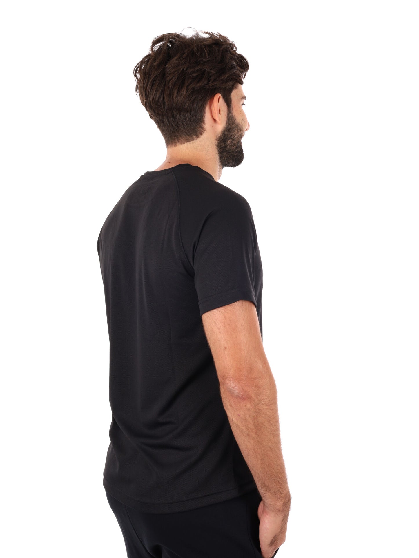 T-SHIRT RUNNING MARTIN ENERGETICS DA UOMO NERO