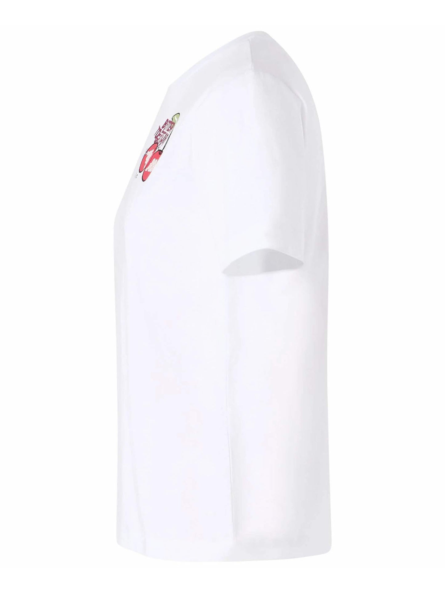 T-SHIRT CON STAMPA KAPPA DONNA BIANCO