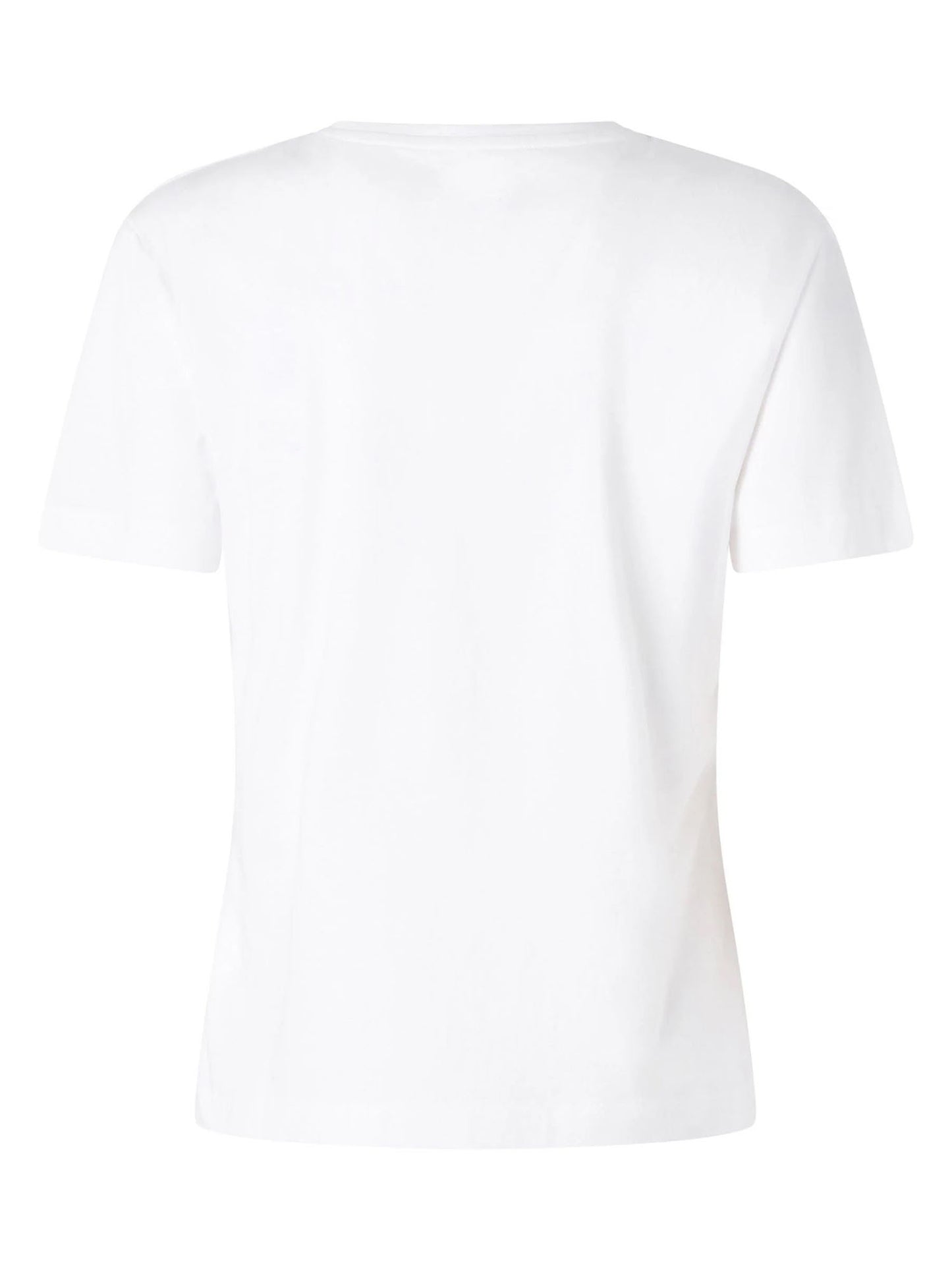 T-SHIRT LOGO GAMINO KAPPA DONNA BIANCO