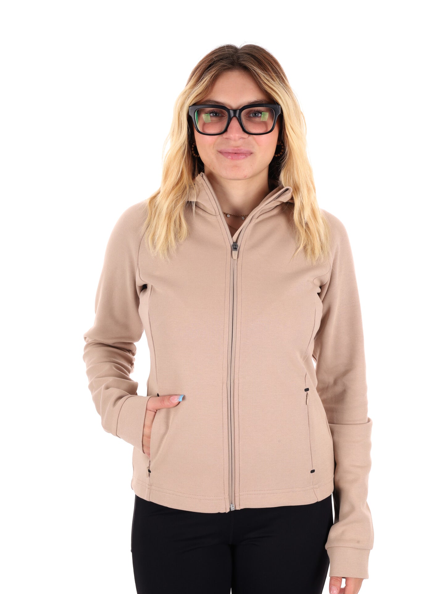 FELPA TRAINING LUCIE ENERGETICS DA DONNA BEIGE
