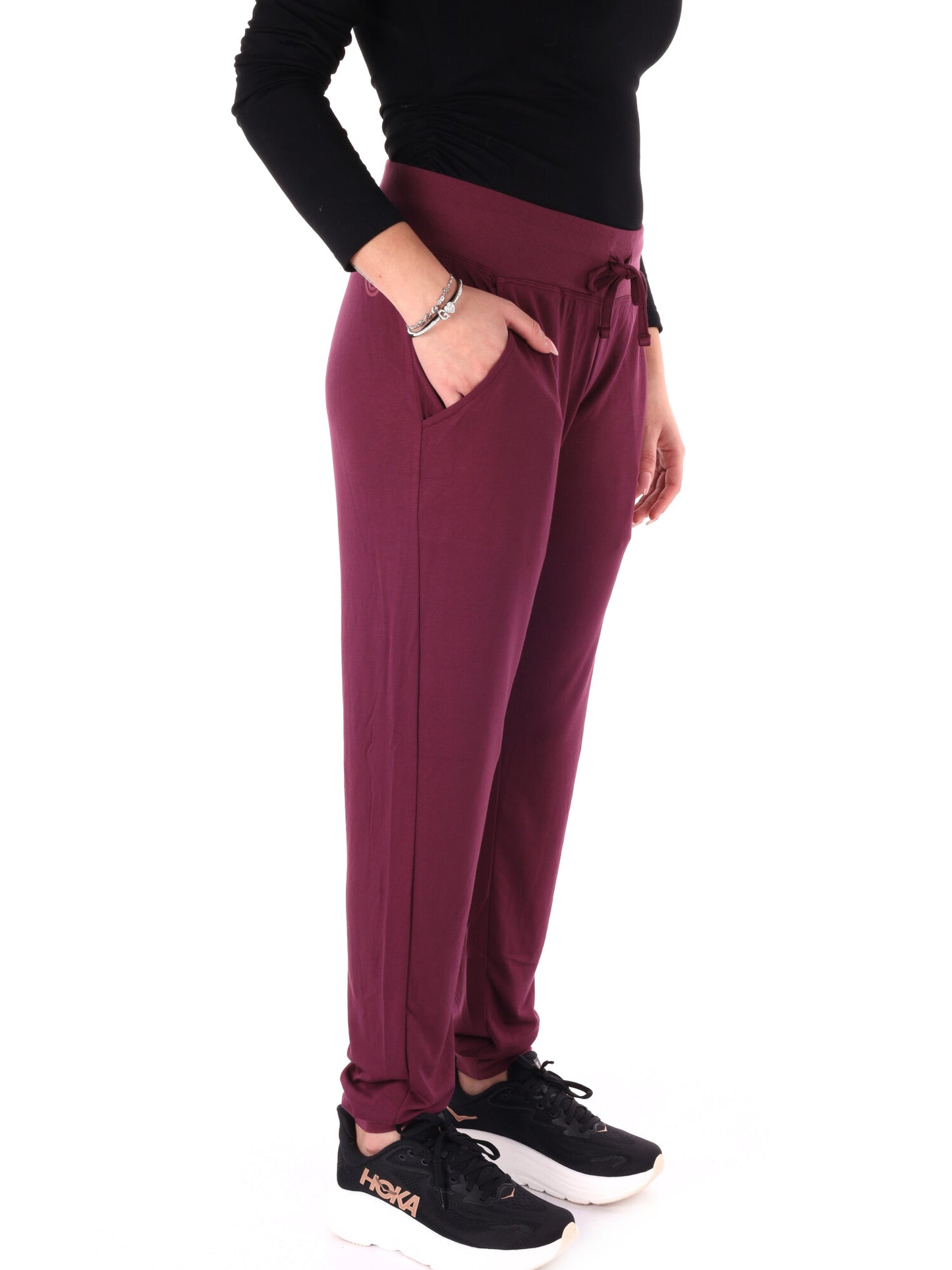 PANTALONE SPORTIVO OMIK ENERGETICS DA DONNA BORDEAUX