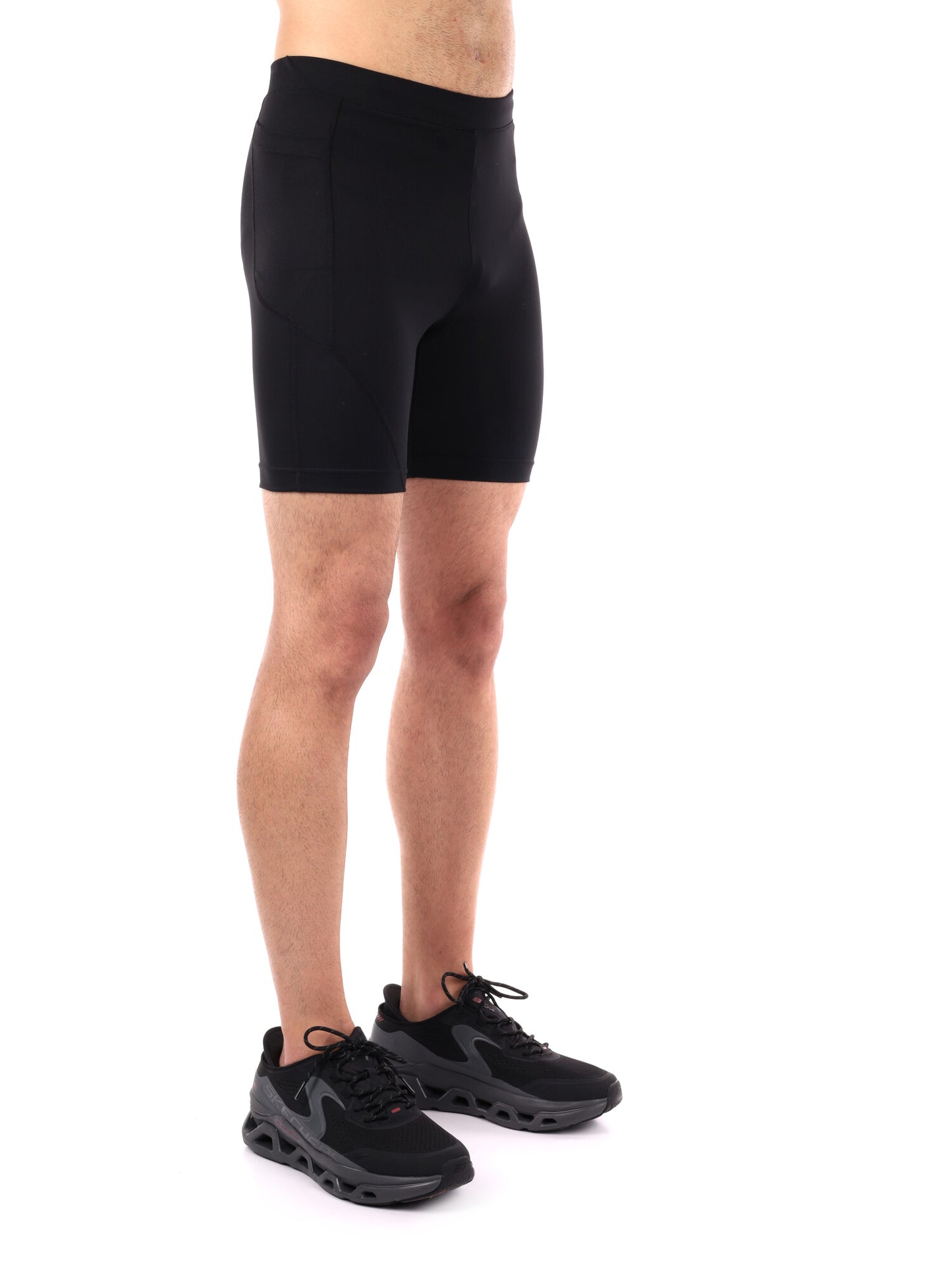 SHORT RUNNING PERCY 1/2 ENERGETICS DA UOMO NERO