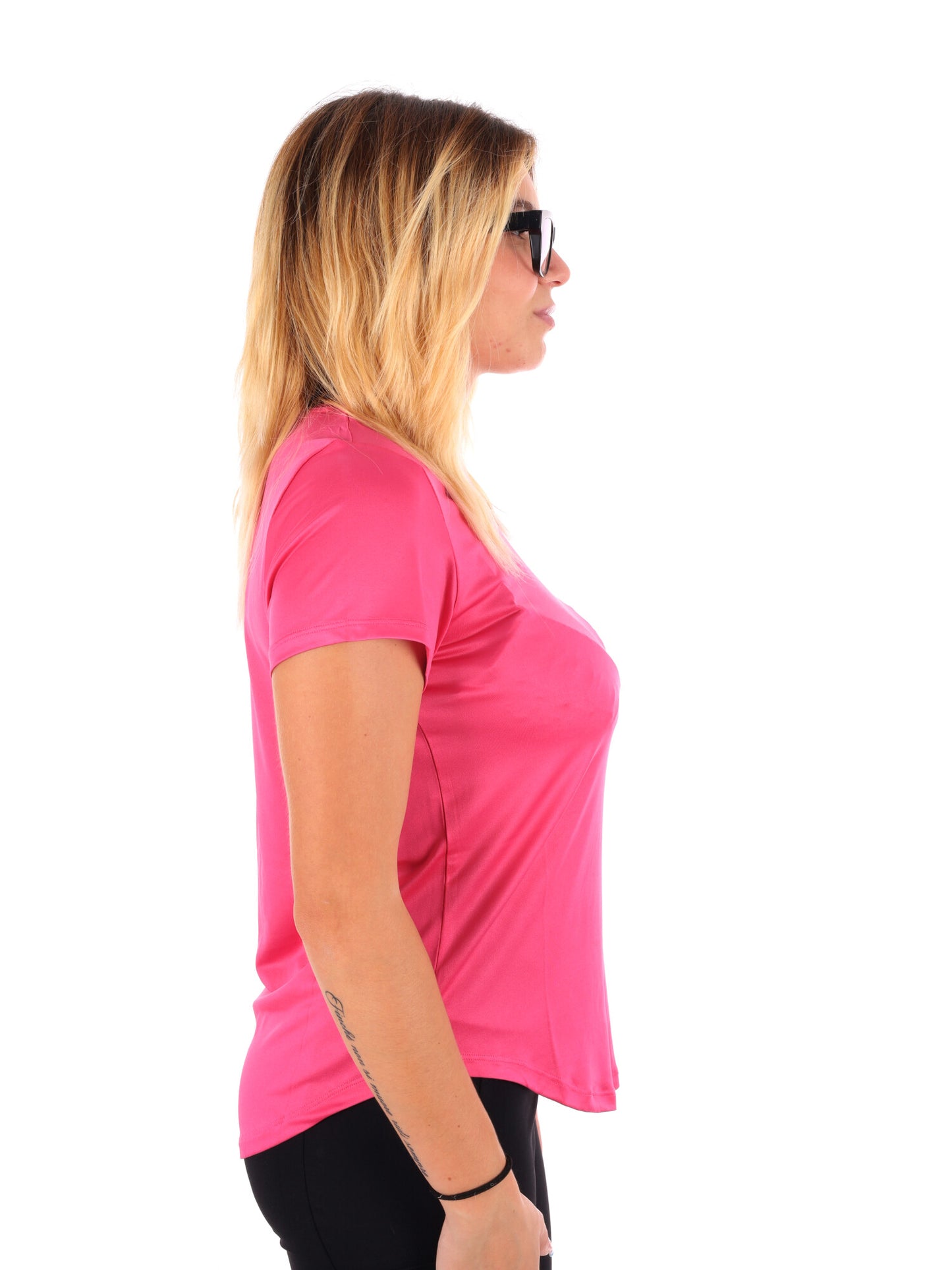 T-SHIRT RUNNING CECILIA ENERGETICS DA DONNA FUCSIA