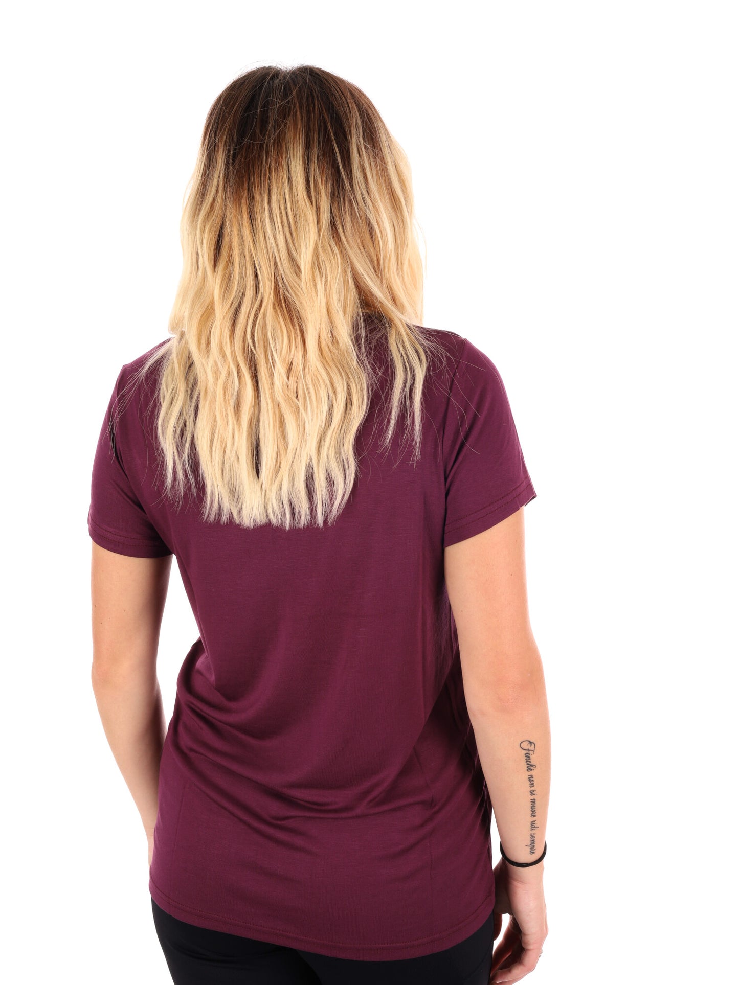 T-SHIRT TRAINING OGERDINA ENERGETICS DA DONNA VINO