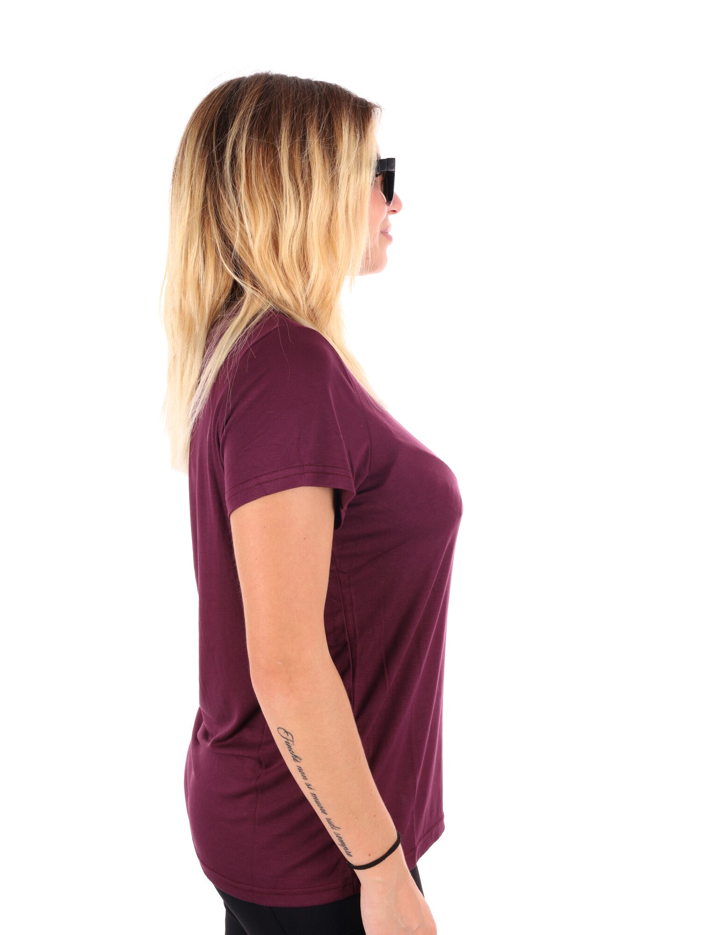 T-SHIRT TRAINING OGERDINA ENERGETICS DA DONNA VINO