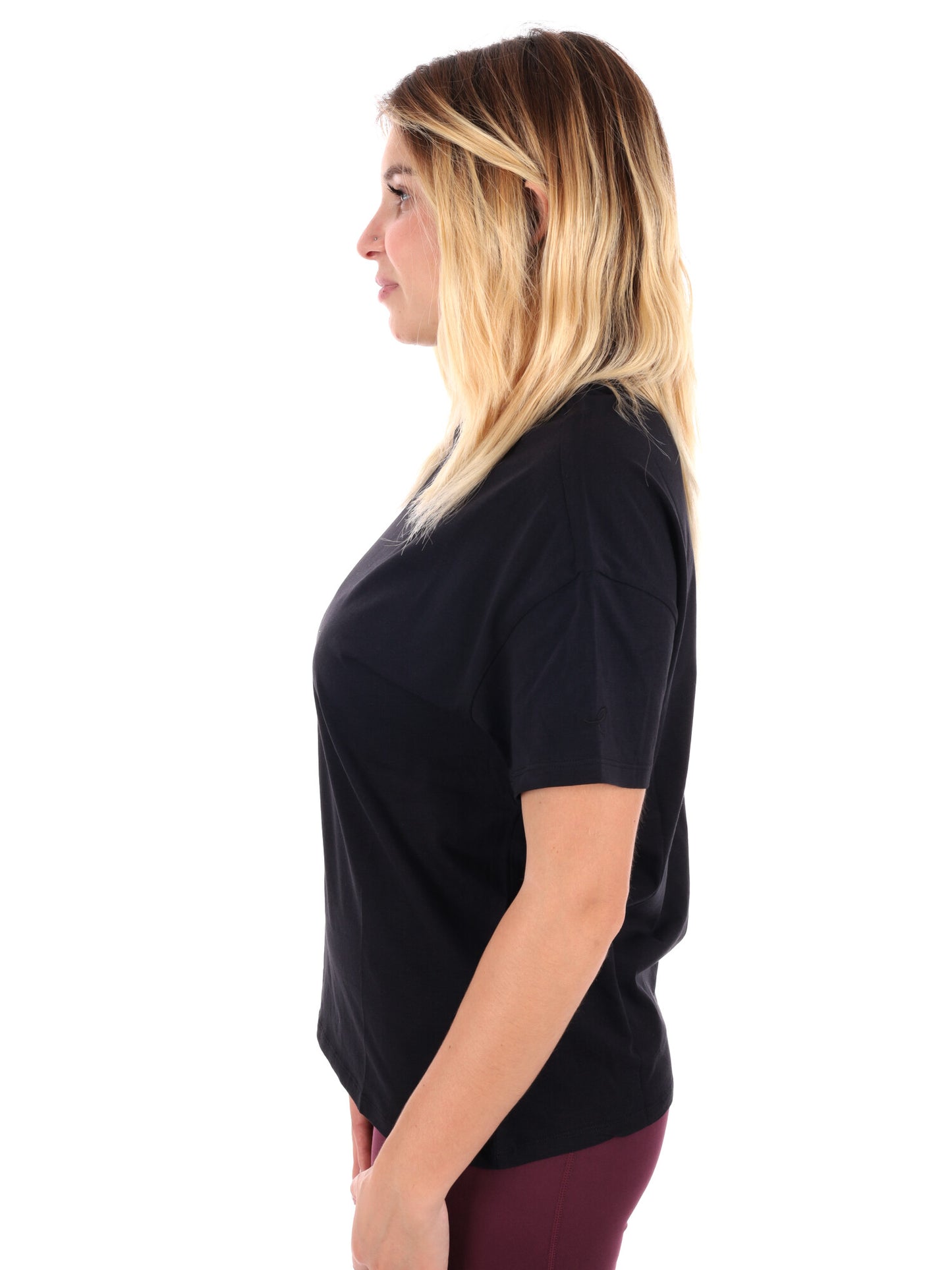T-SHIRT TRAINING ENZA ENERGETICS DA DONNA NERO