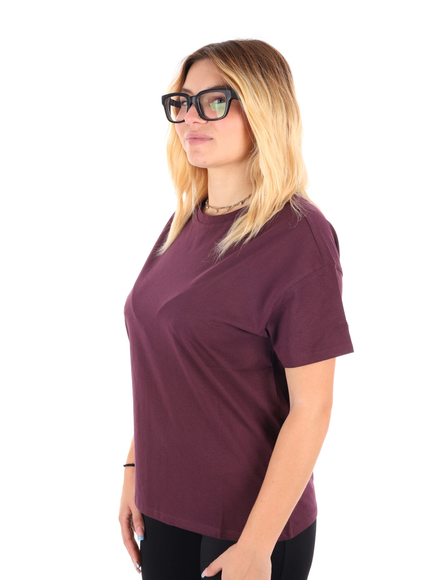 T-SHIRT TRAINING ENZA ENERGETICS DA DONNA VINO