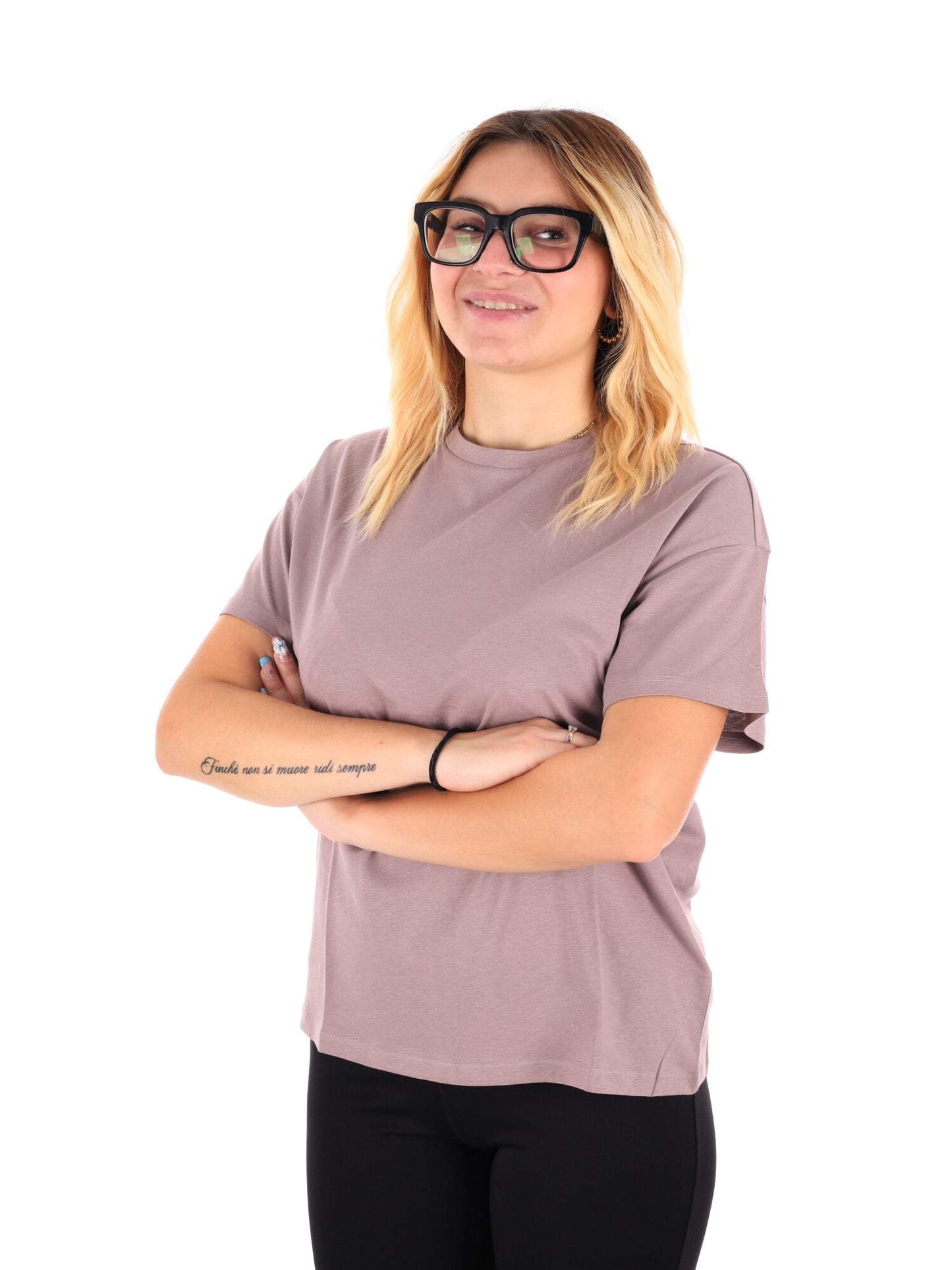 T-SHIRT TRAINING ENZA ENERGETICS DA DONNA LILLA