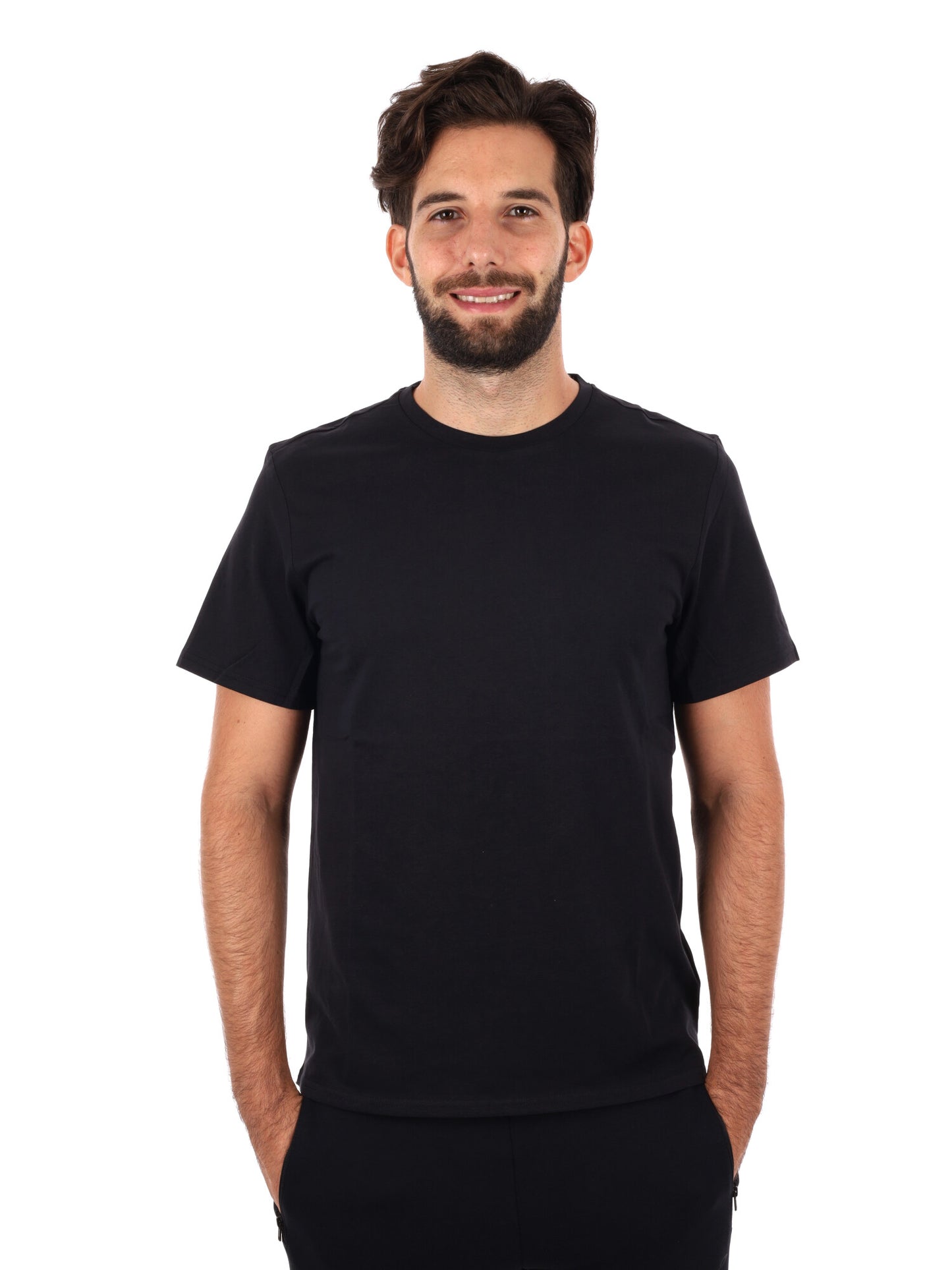 T-SHIRT TRAINING ENZO ENERGETICS DA UOMO NERO