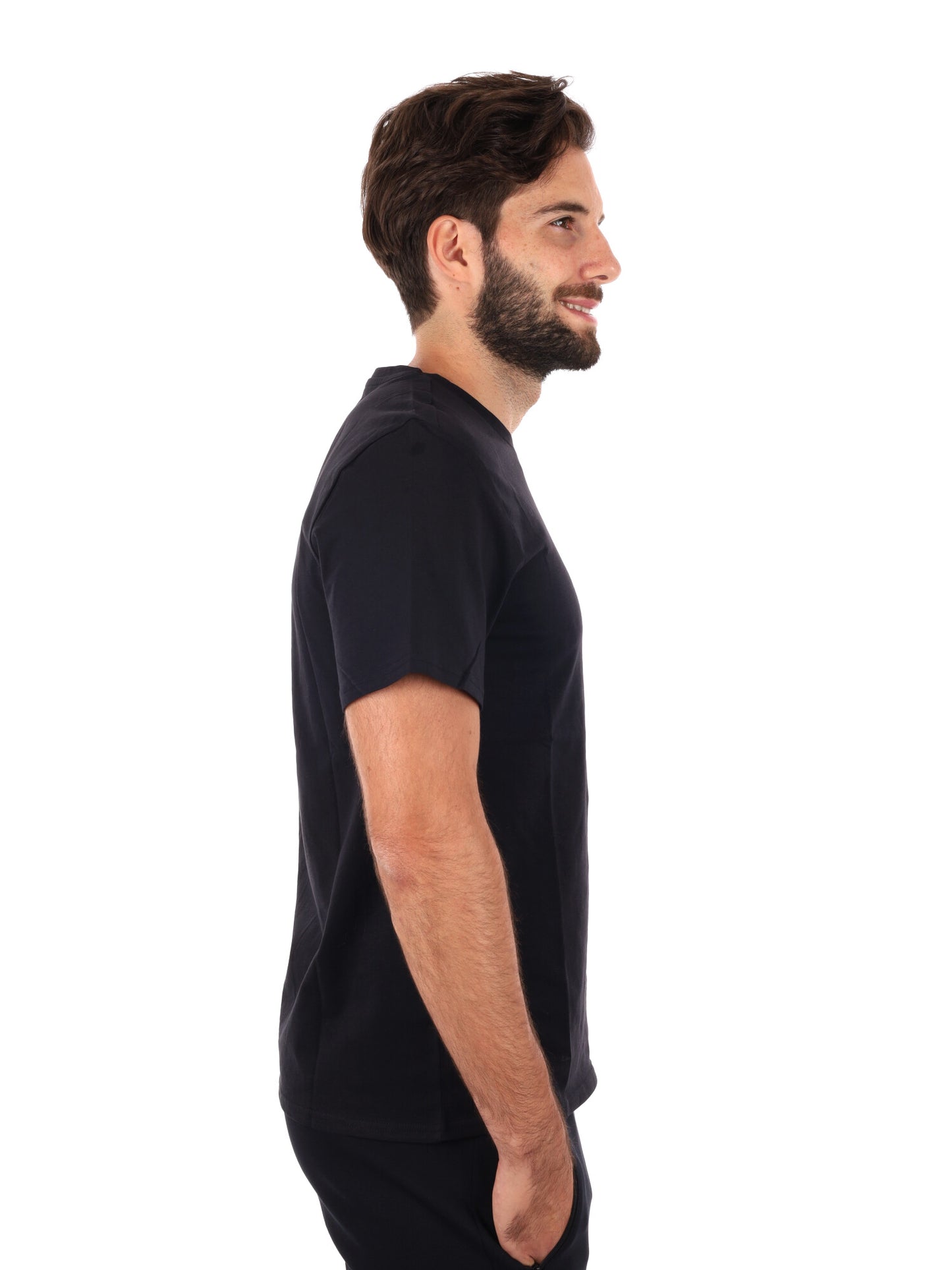 T-SHIRT TRAINING ENZO ENERGETICS DA UOMO NERO