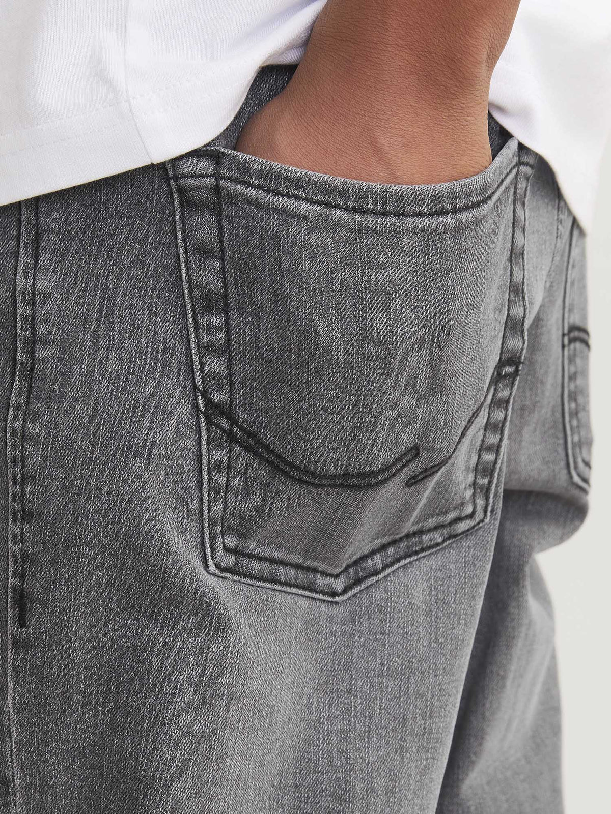Jack&jones clark jeans da bambino/a grigio