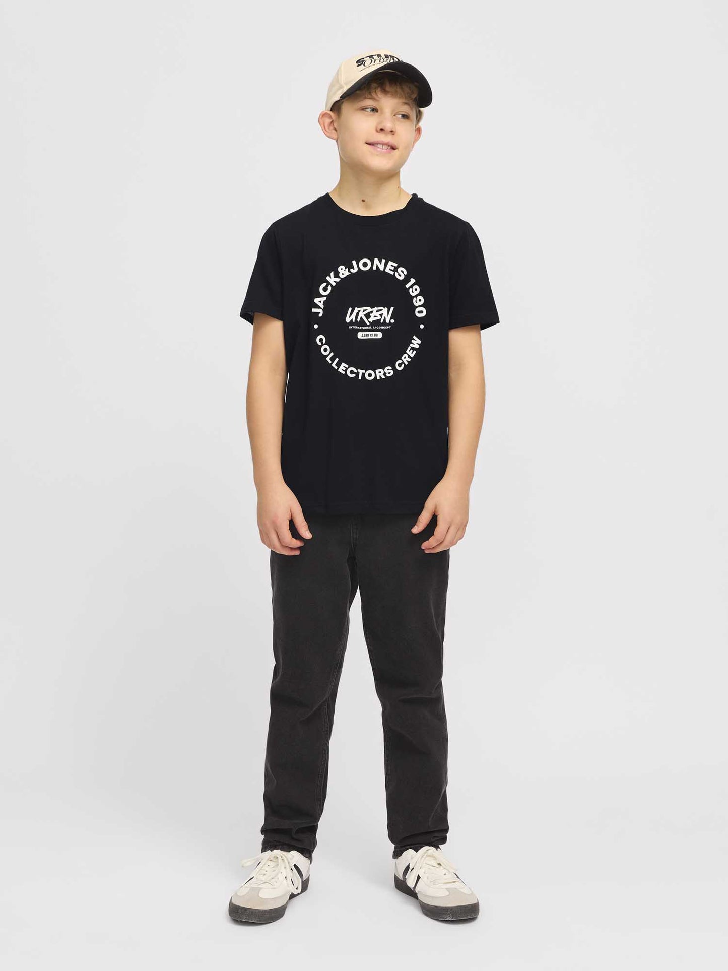 JACK&JONES SIMON TEE - NERO