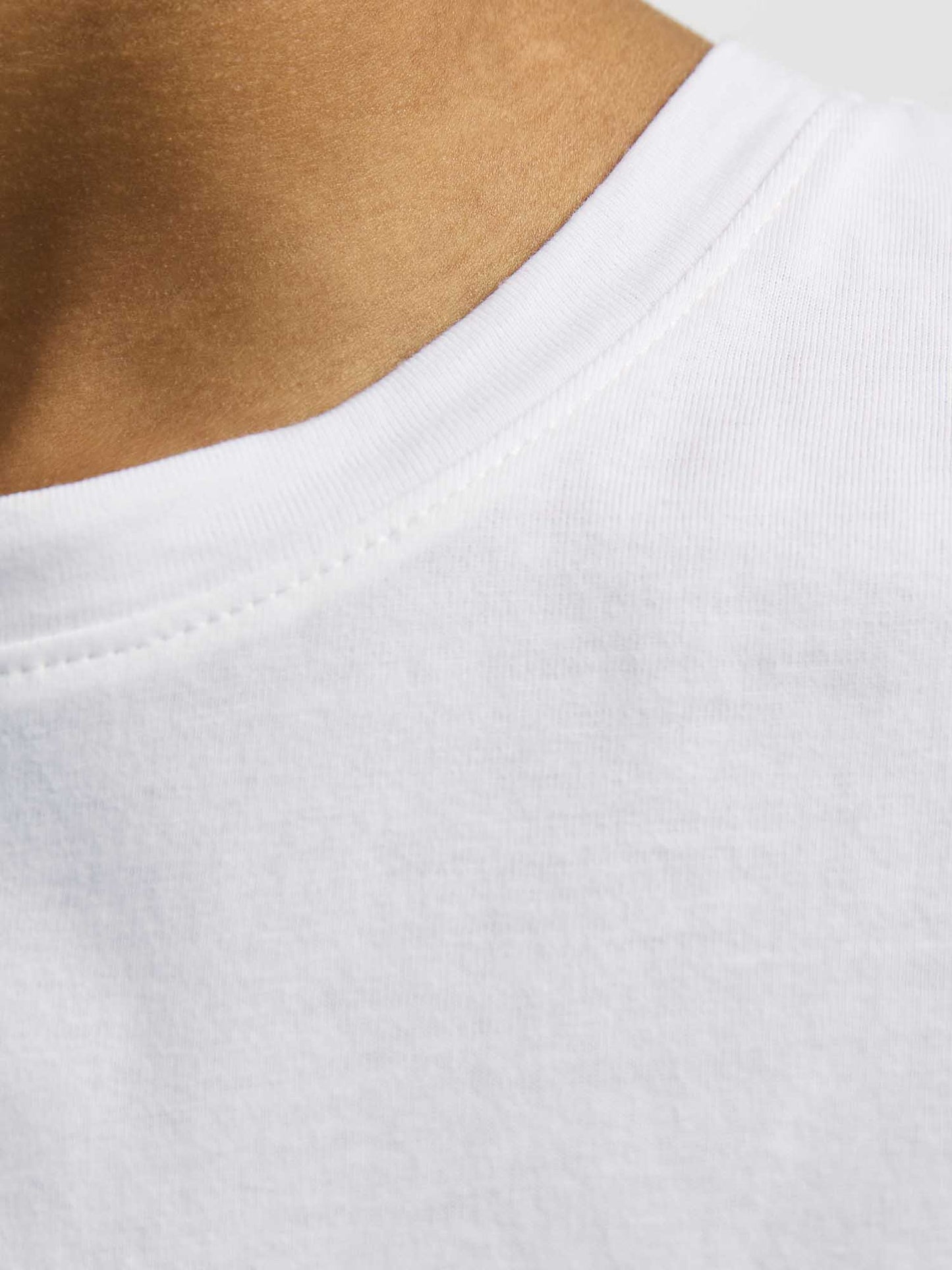 JACK&JONES SIMON TEE - BIANCO