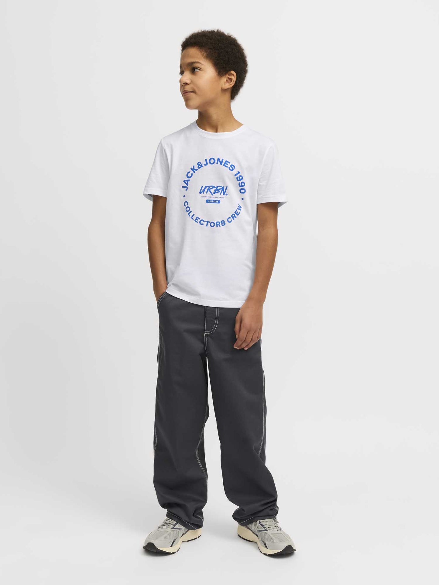 JACK&JONES SIMON TEE - BIANCO