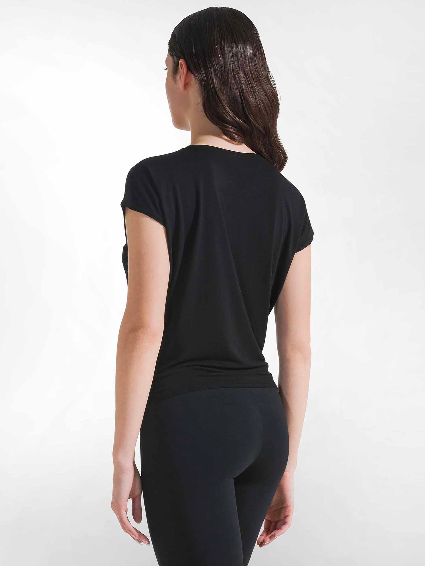 DEHA T-SHIRT YOGA - NERO
