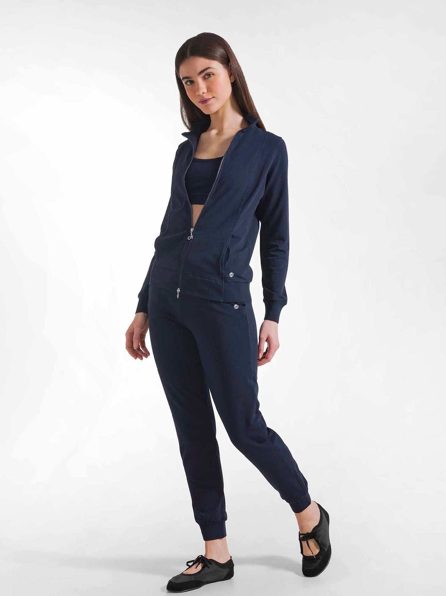 DEHA PANTA FLEECE - BLU