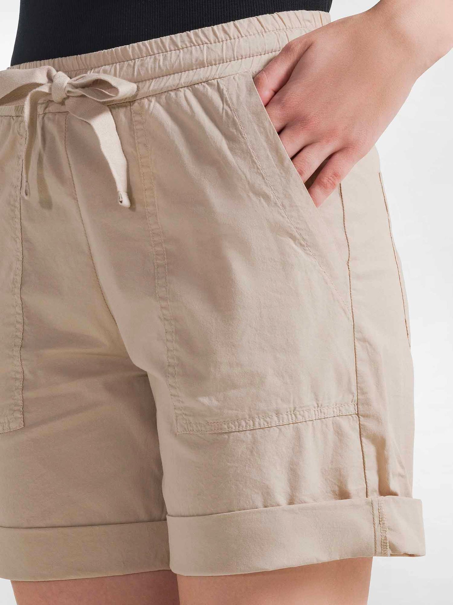 DEHA SHORT POPLIN - BEIGE